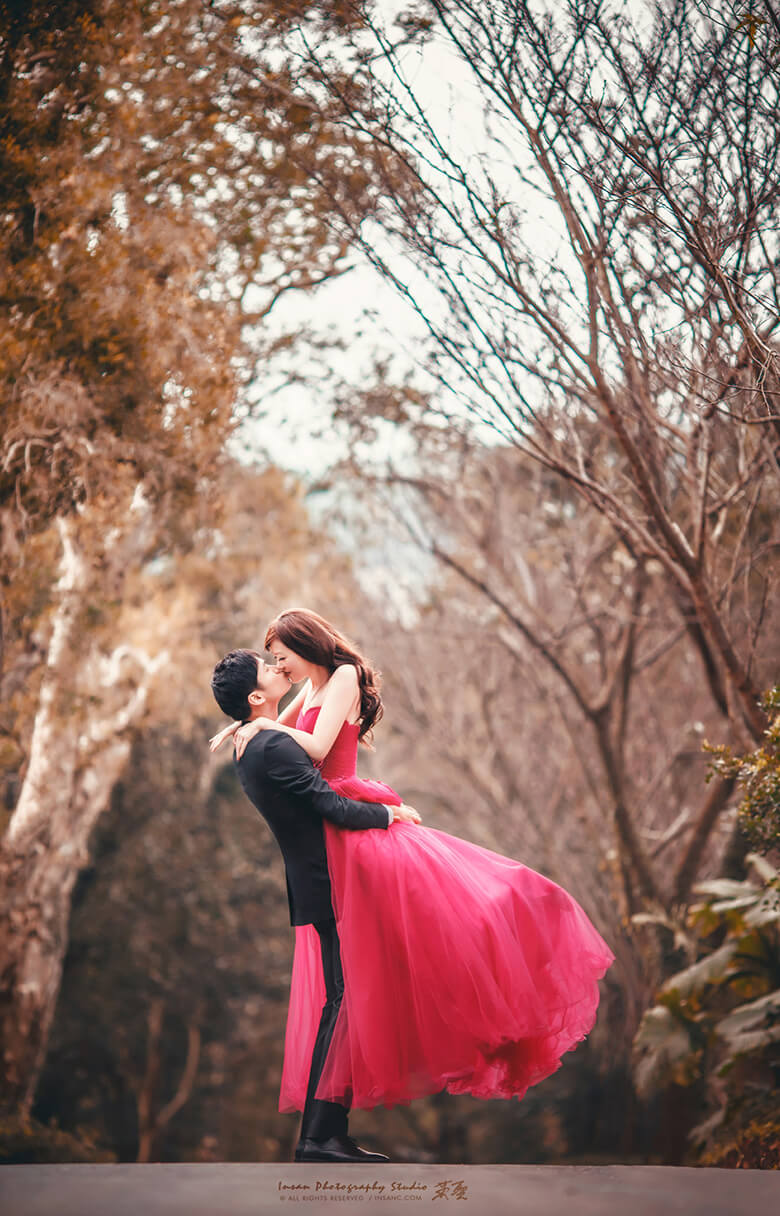 {婚攝英聖 |自主婚紗 }其霖_凱婷~陽明山-淡水-造型：昀臻