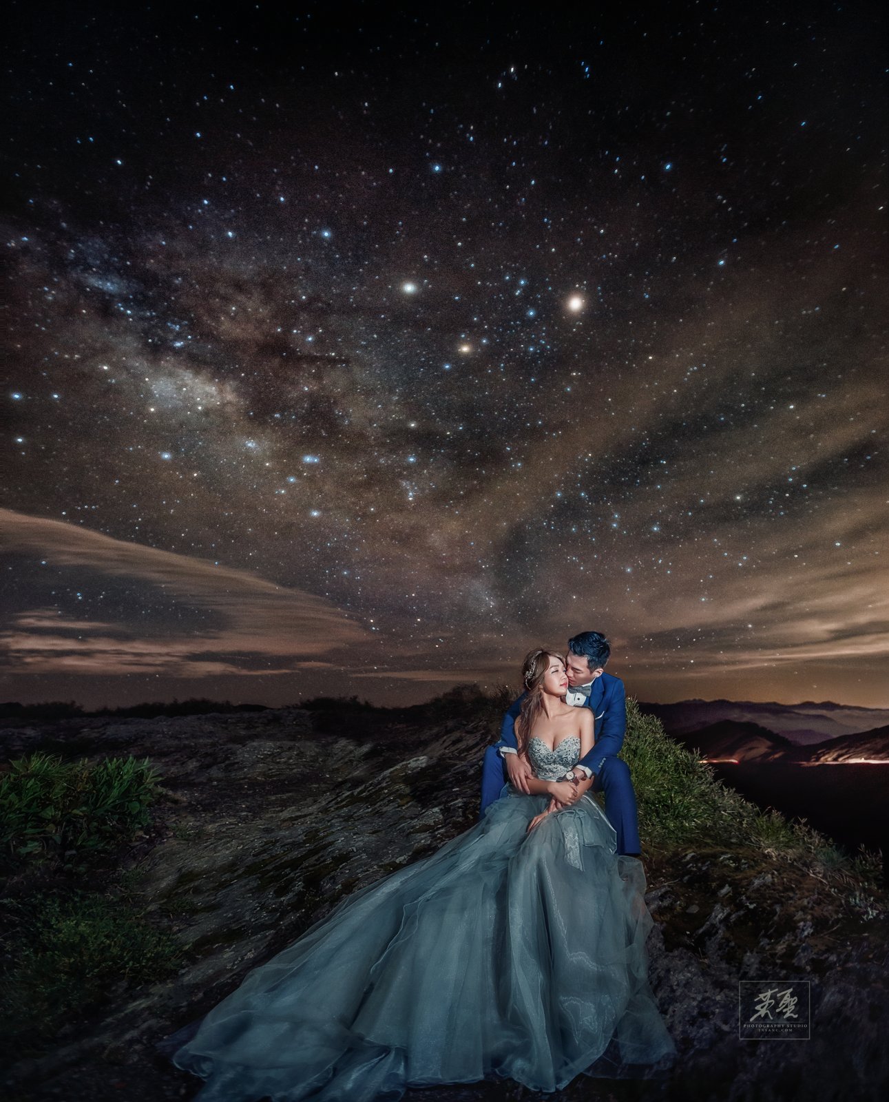 {婚攝英聖 |自主婚紗 }~Alan+雅萍高山婚紗-合歡山婚紗-銀河婚紗-老英格蘭-清境青青草原-造型：Yuki Yen 白色夢幻