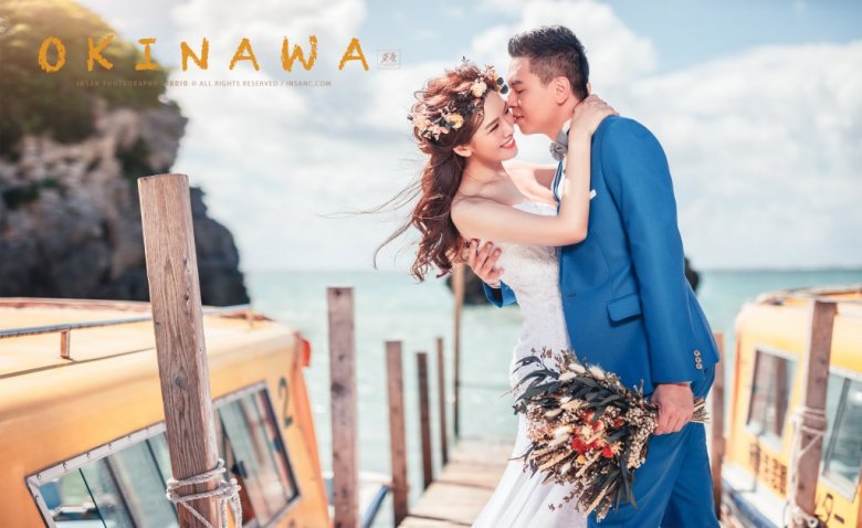 {婚攝英聖 |海外婚紗 }~Sigma+Boa沖繩婚紗-造型:晼屏