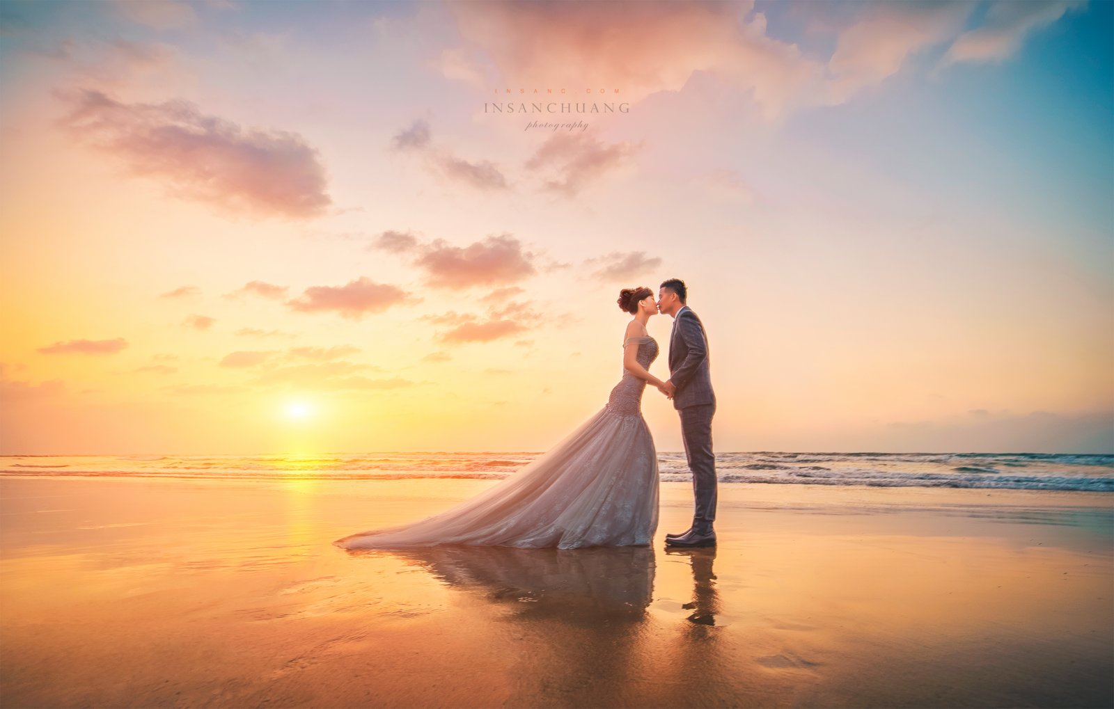 婚攝英聖－淡水夕陽婚紗－新加坡馬來西亞