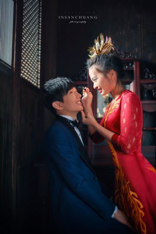 婚攝英聖自主婚紗-畫眉之樂