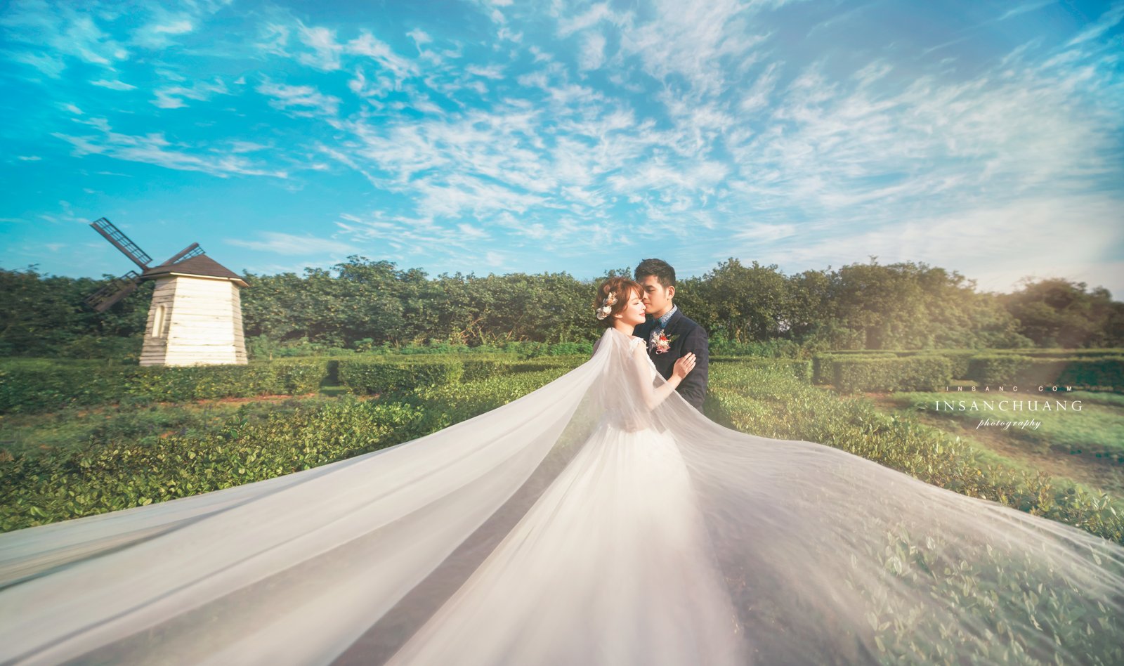 {婚攝英聖 |自主婚紗 }~ 岳憲+泡泡櫻花教堂婚紗-陽明山-花卉實驗中心-淡水莊園-造型: 簡怡真