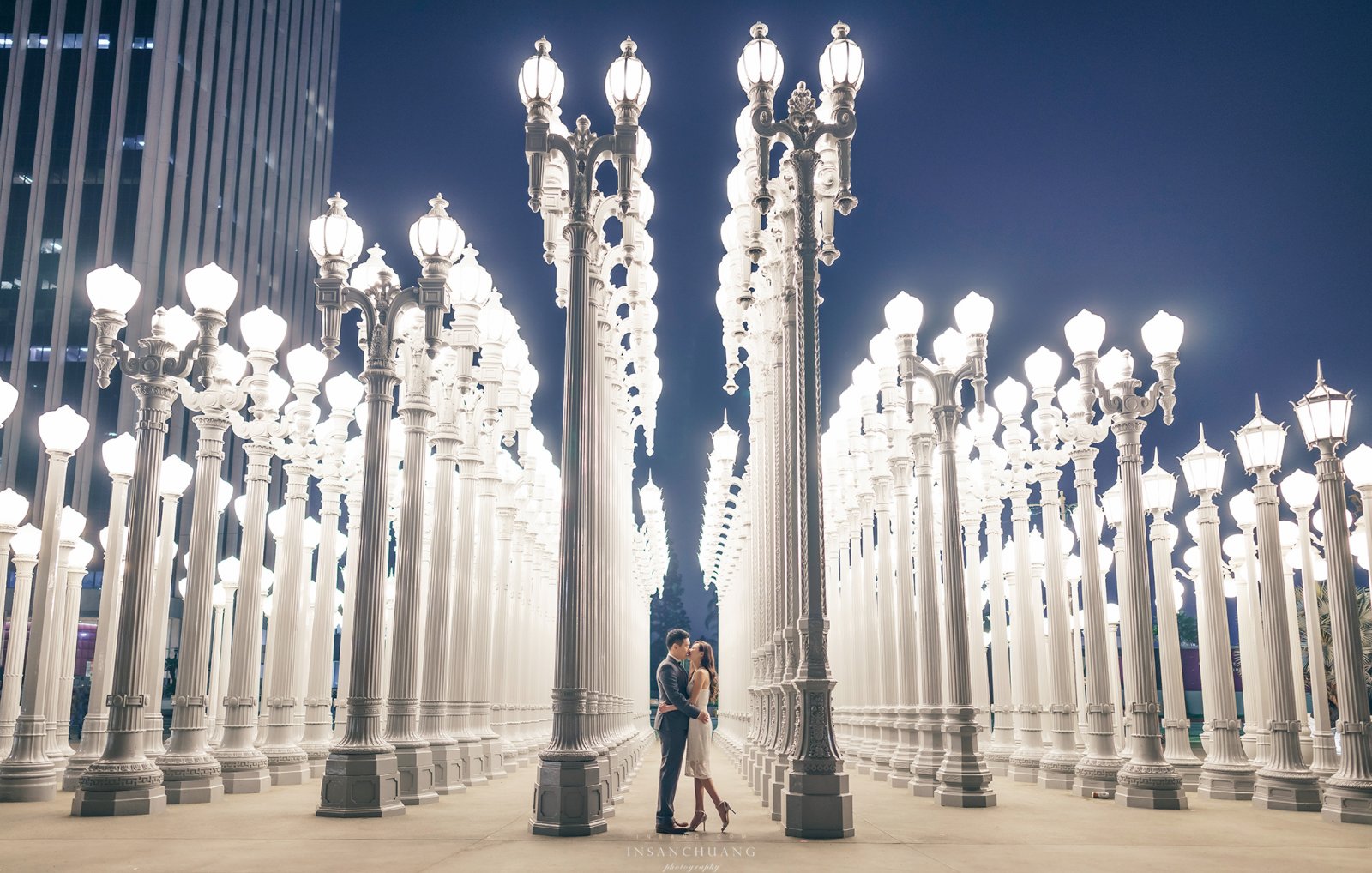{婚攝英聖 |海外婚紗 }~哲綸+Ingrid 洛杉磯婚紗-City Hall-Walt Disney Concert Hall-LACMA-Malibu Beach-造型:晼屏