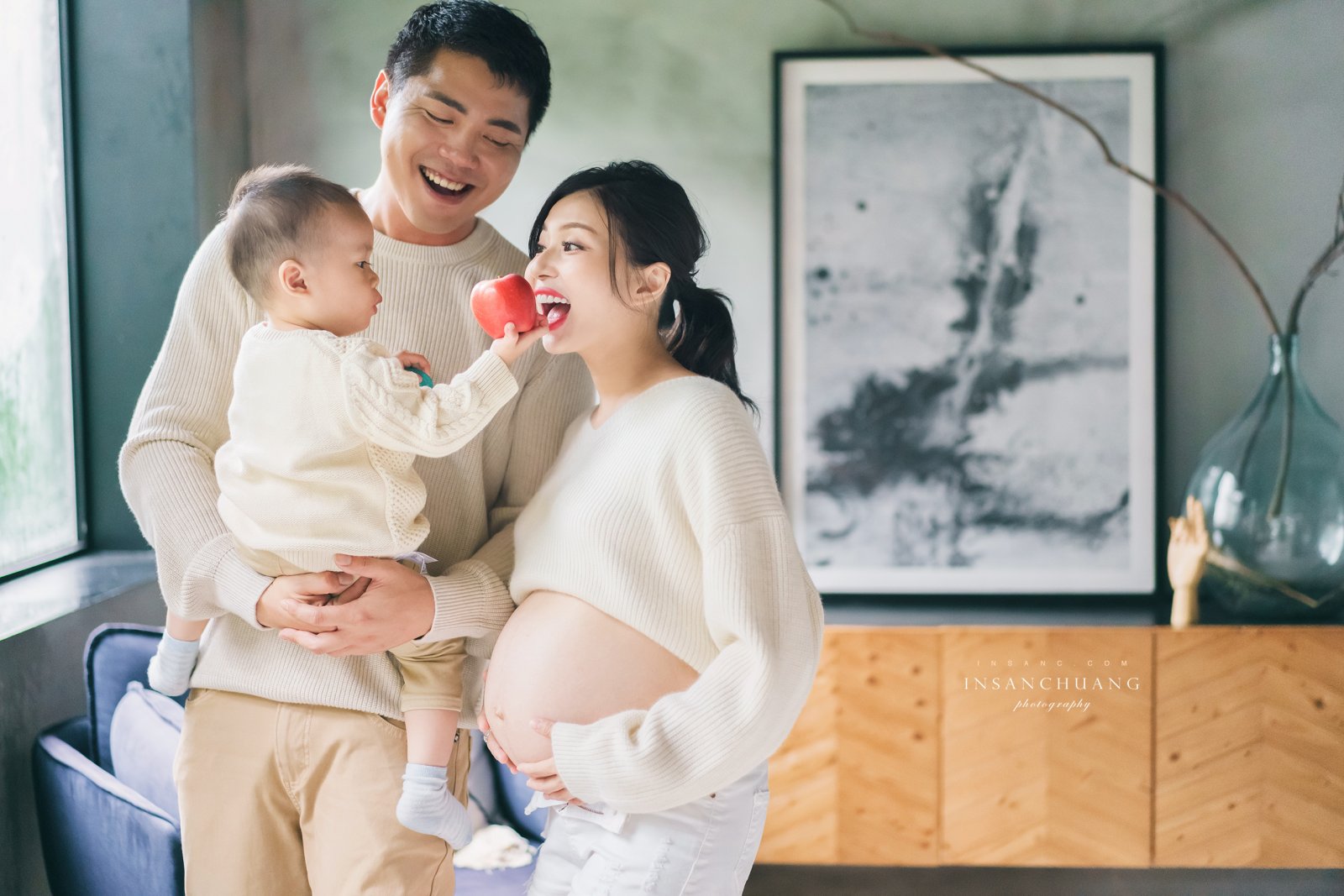 {婚攝英聖|孕婦寫真}品蓉二寶