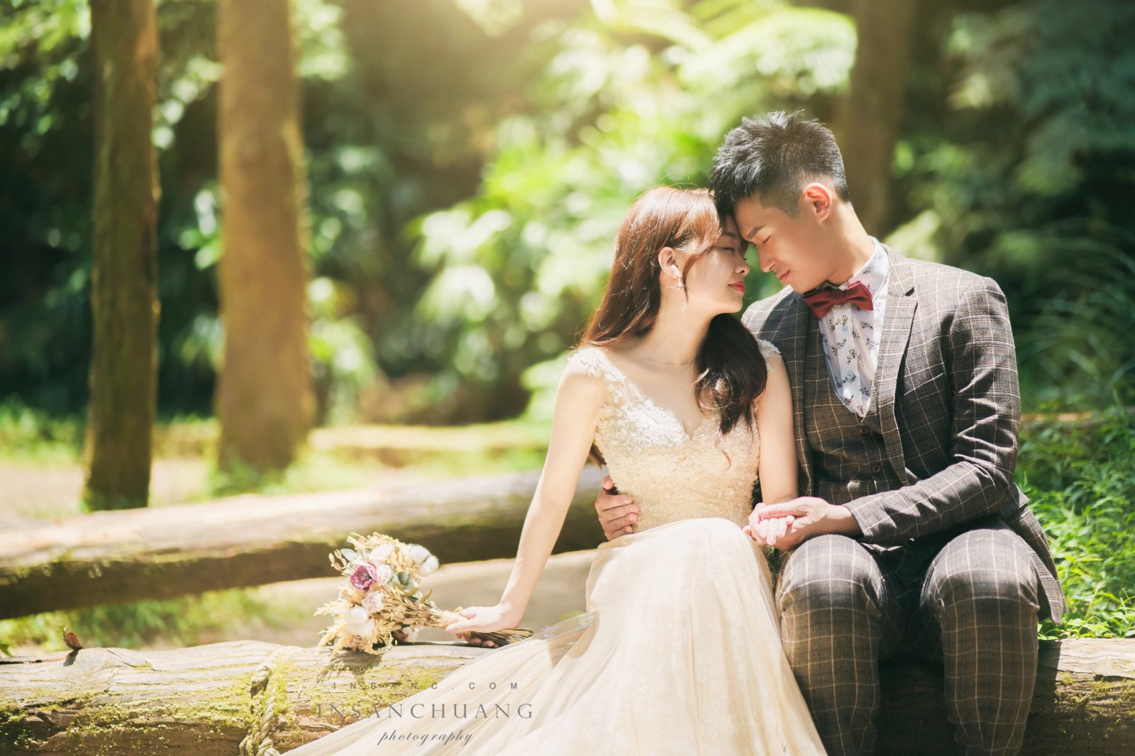 婚攝英聖-陽明山黑森林婚紗