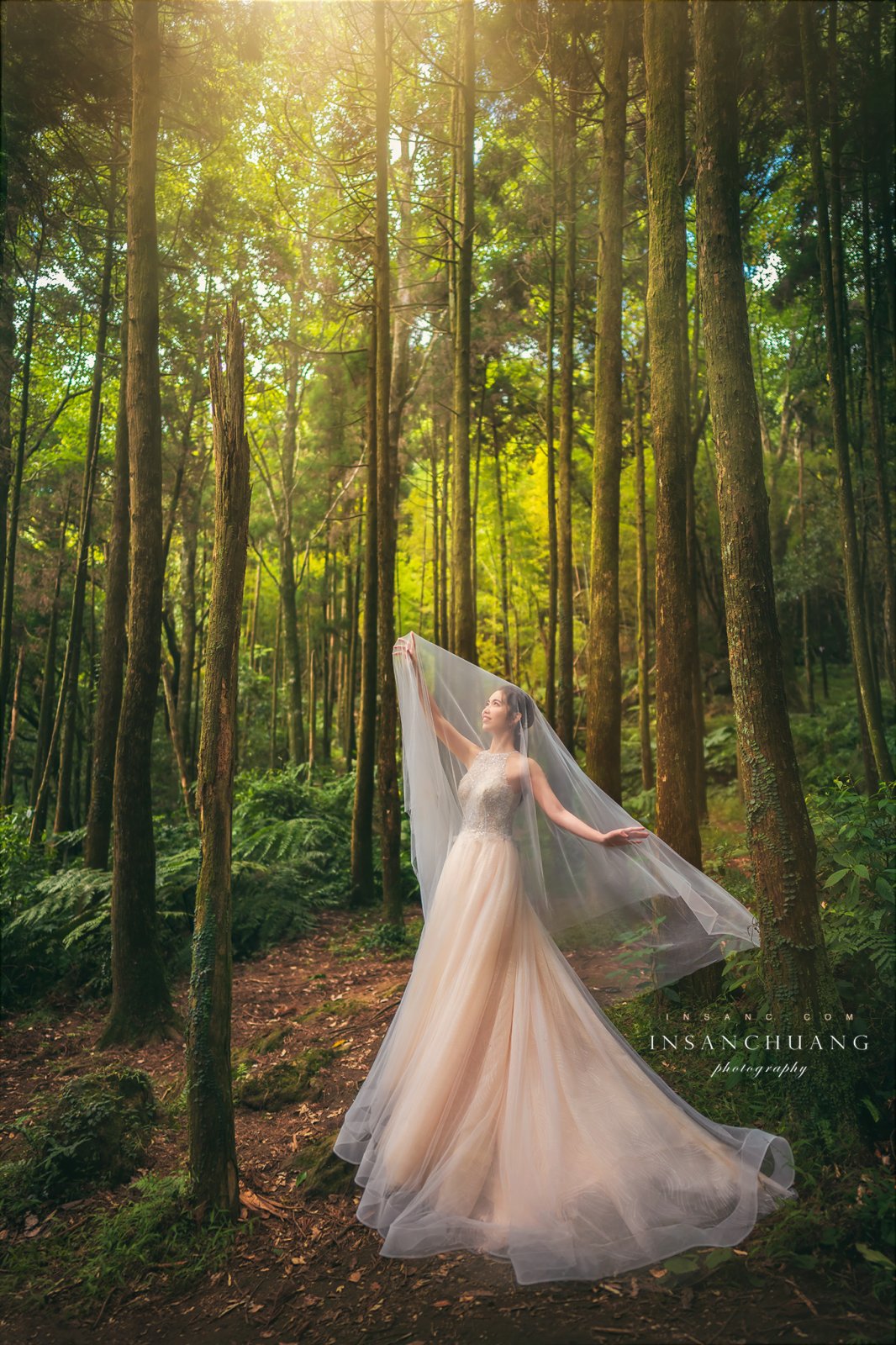{婚攝英聖 |自主婚紗 }Peishan森林系婚紗搶先看-陽明山-沙崙海灘-造型: Cherie