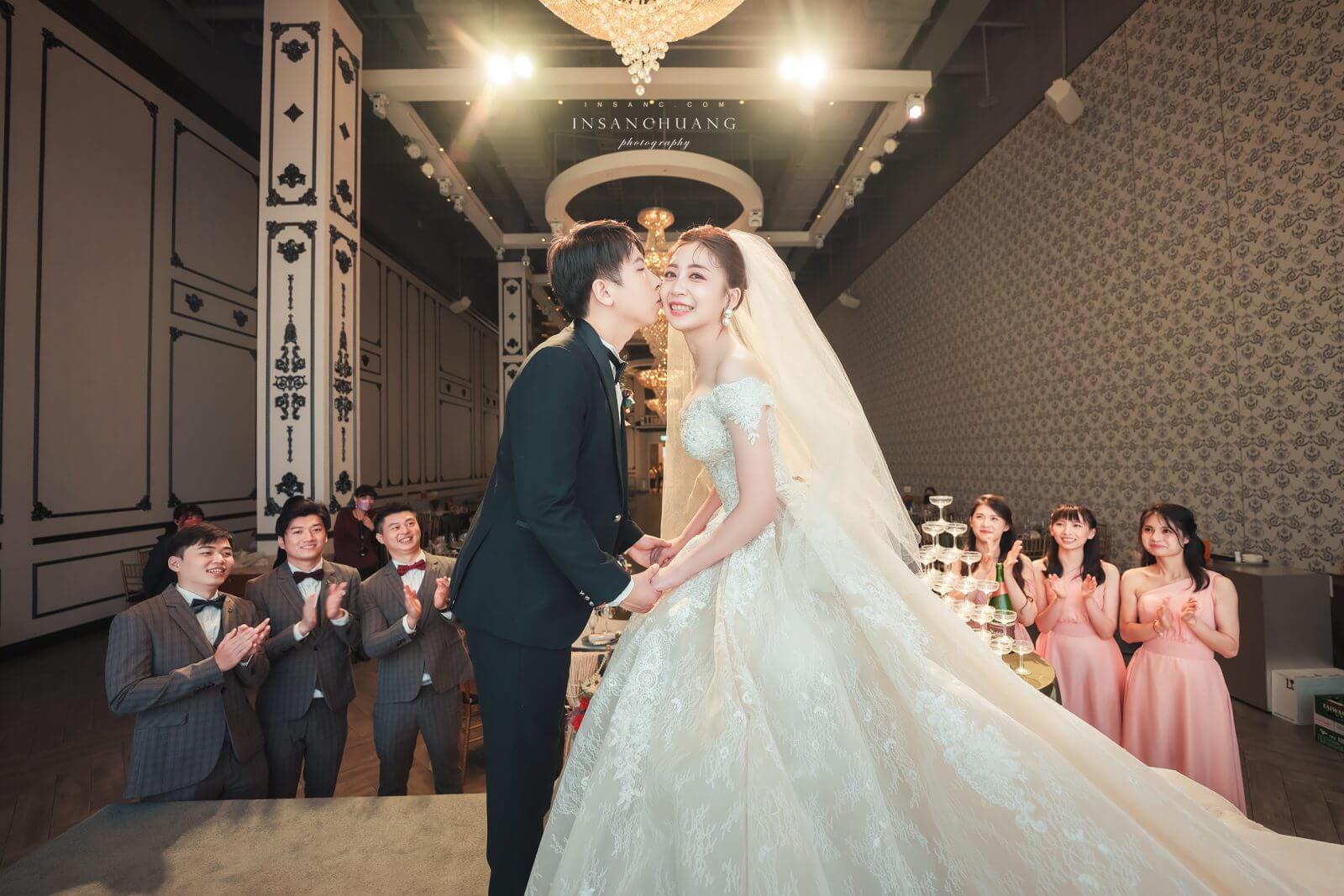 [ 桃園婚攝 ]  Ren + Mia 婚禮紀錄@{ 地點:桃園八德彭園會館 }