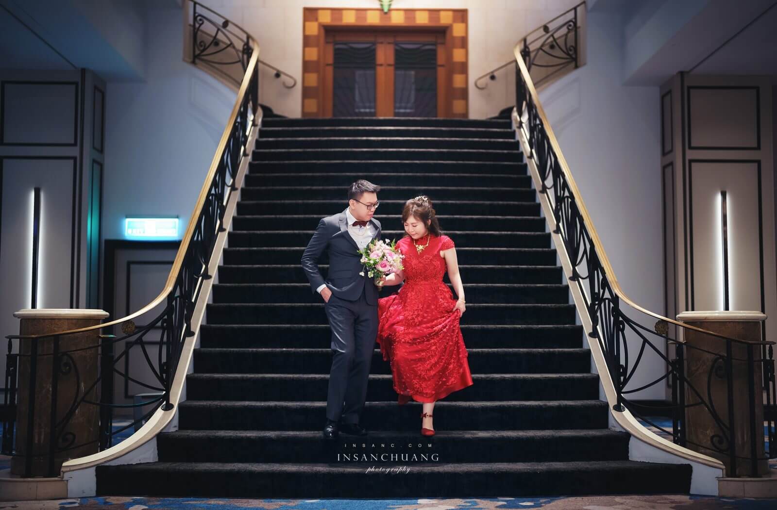 [ 新竹婚攝 ] Kuan + Angel  婚禮紀錄@{ 地點:新竹煙波飯店 醉月樓中餐廳-西江月/虞美人/將進酒 }