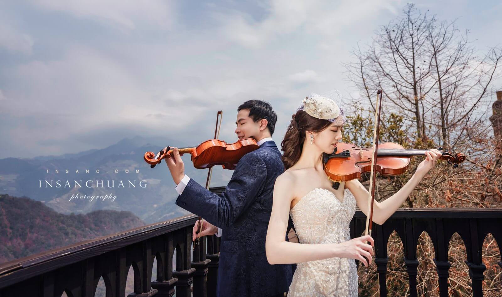 {婚攝英聖 |自主婚紗} 羊羊+尹尹合歡山婚紗古典小提琴婚紗攝影-高山婚紗-老英格蘭-造型:朵咪
