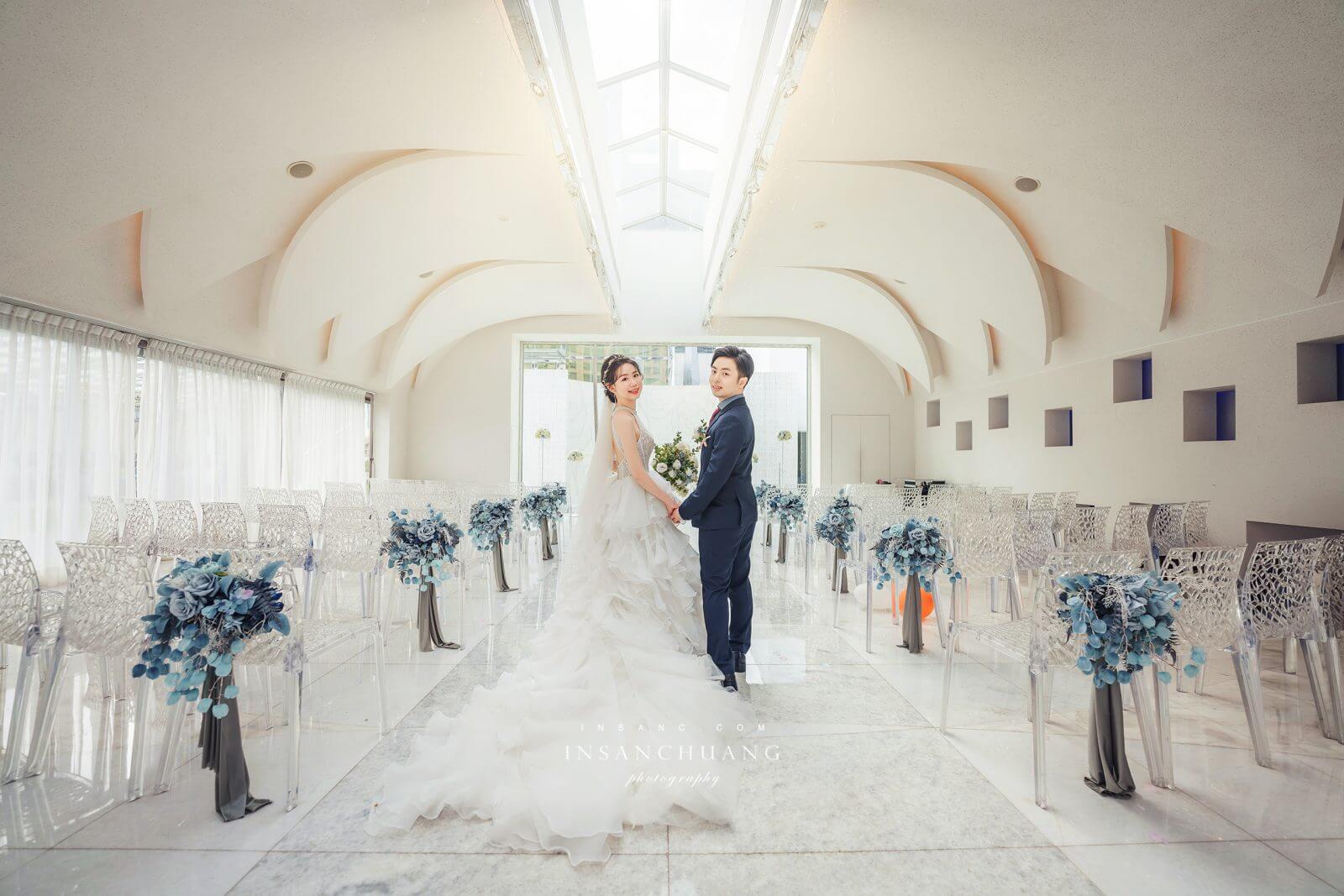 [ 婚攝英聖 | 台北婚攝 ] Travis+Tina { 地點:新莊典華 SKY 北歐光境}