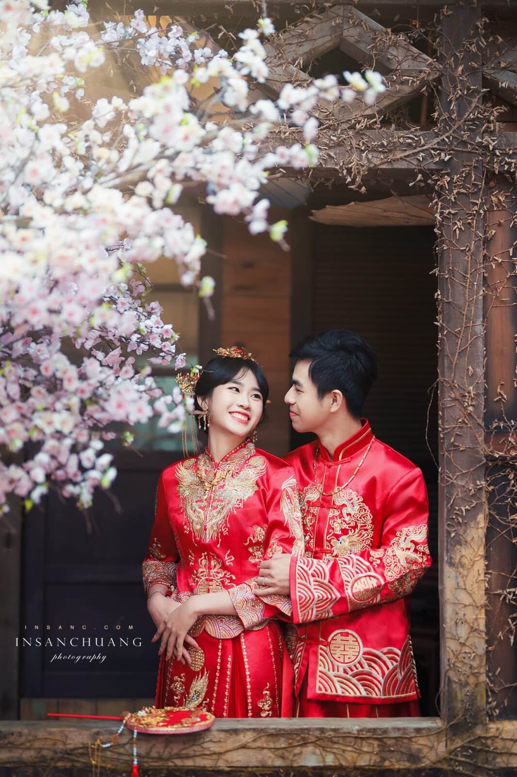 {婚攝英聖 |自主婚紗}阿府+歆稜古典龍鳳掛婚紗-造型:朵咪