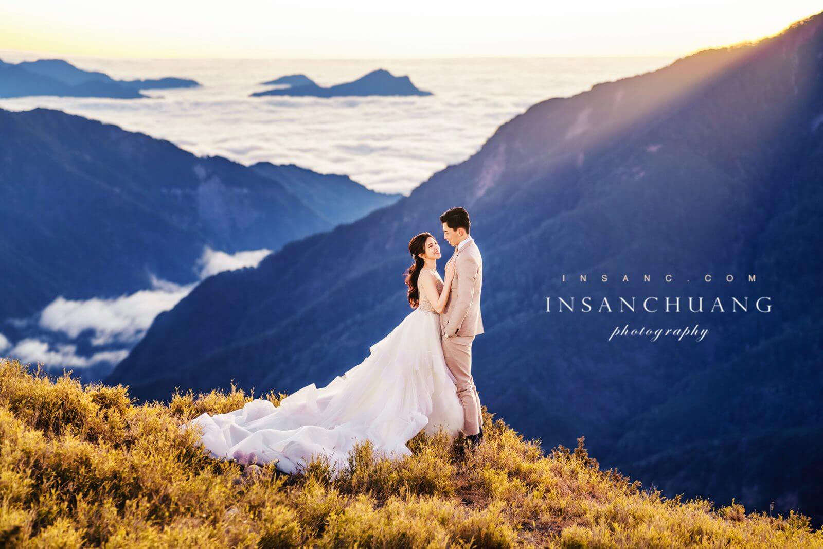 {婚攝英聖|自主婚紗}楊+Abby合歡山高山婚紗-星空日出婚紗攝影-便服婚紗-造型:朵咪