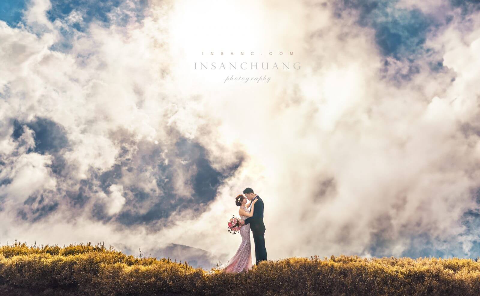 {婚攝英聖|自主婚紗}Jonah+Jade合歡山高山婚紗-夕陽日出婚紗攝影-造型:朵咪