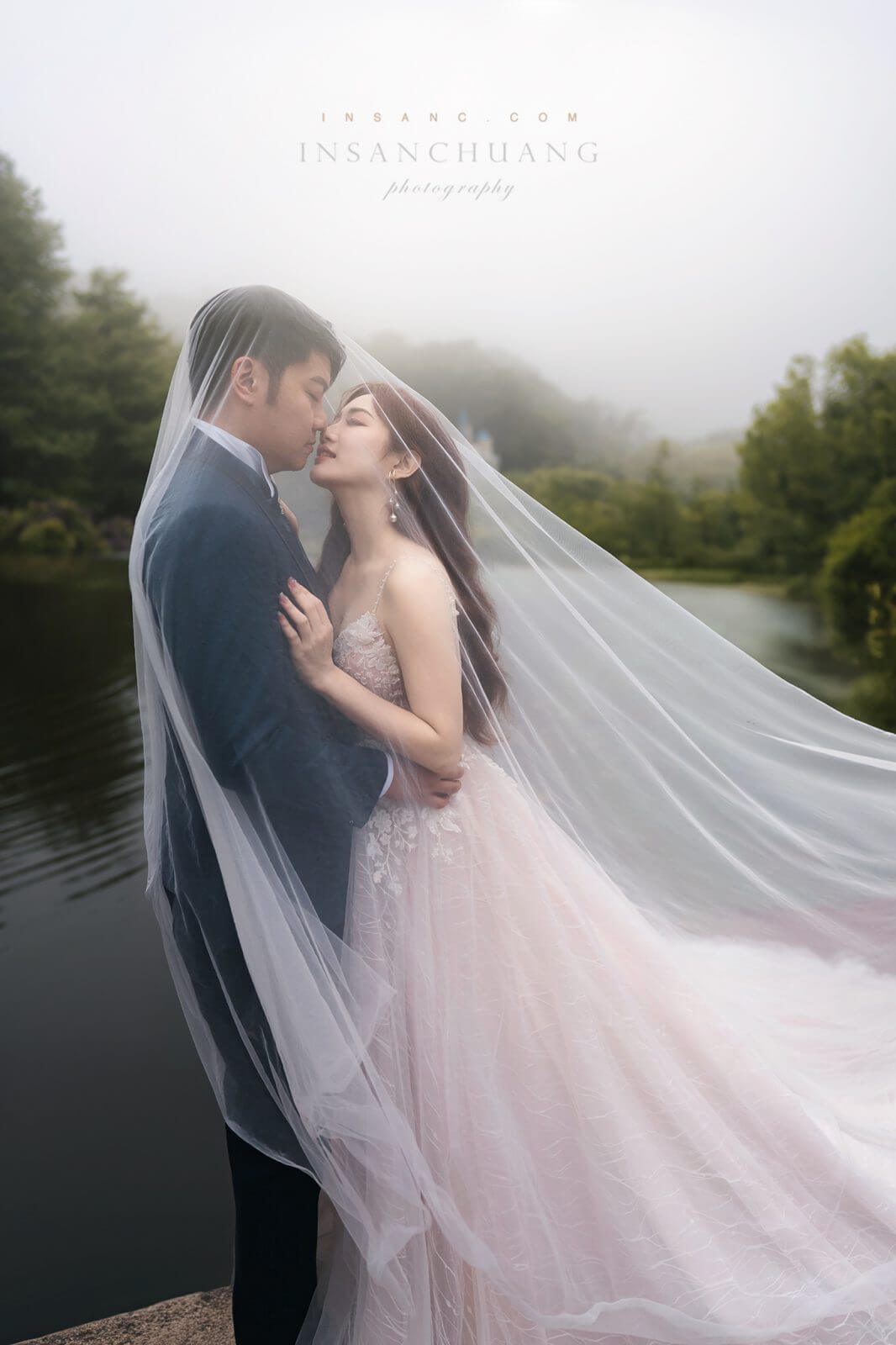 {婚攝英聖 |自主婚紗}Tony+Angla校園婚紗-台灣大學-真愛桃花源-造型:晼屏