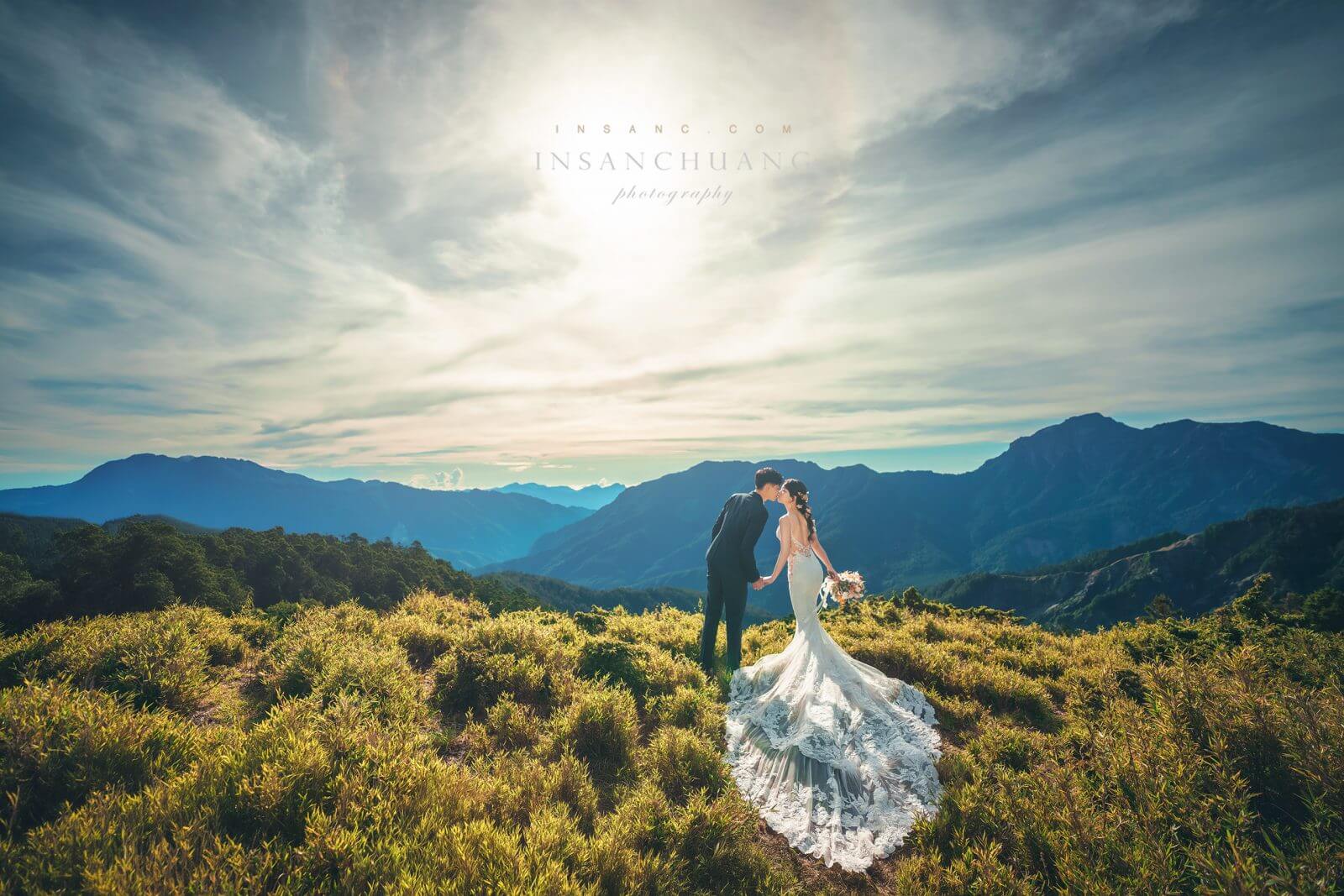 {婚攝英聖 |自主婚紗}佑任+筑鈞合歡山高山婚紗-星空日出婚紗-造型:朵咪