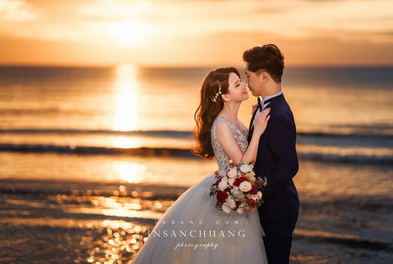 {婚攝英聖 |自主婚紗}Mark+菁菁雙山婚紗-合歡山高山婚紗-陽明山擎天岡-黑森林-沙崙海灘夕陽婚紗-造型:朵咪