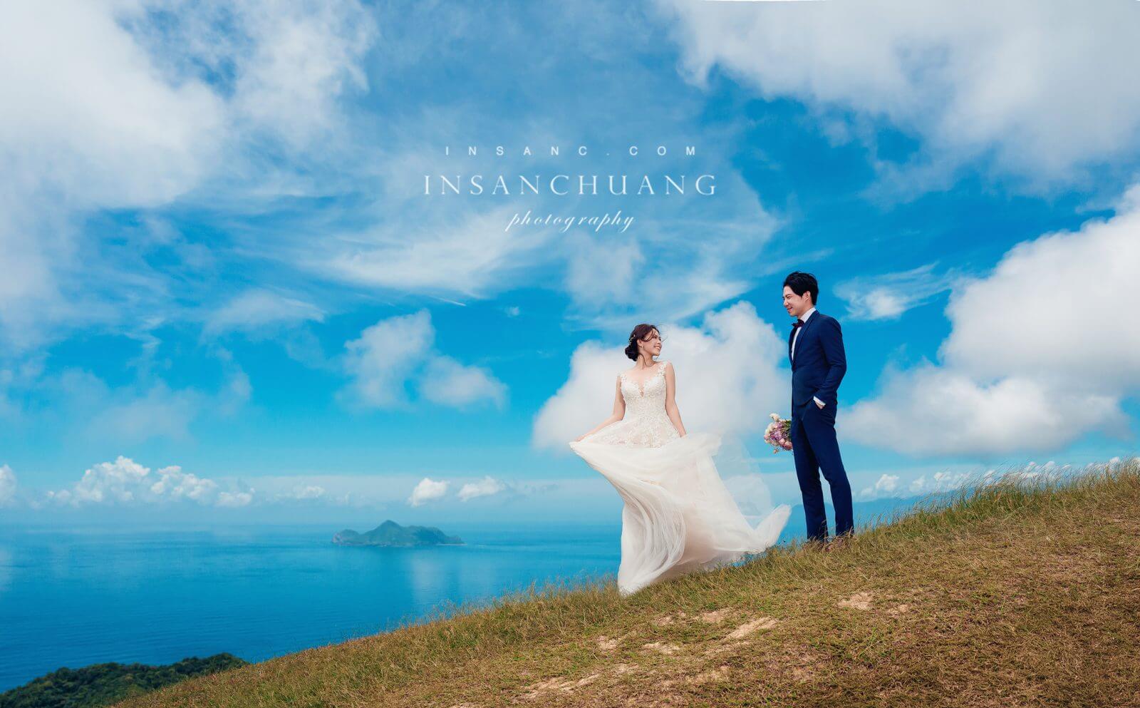 {婚攝英聖|自主婚紗}Victor+Tiffany婚紗-桃源谷-望谷瀑布-東北角神秘海岸-洲子灣海灘-造型:朵咪