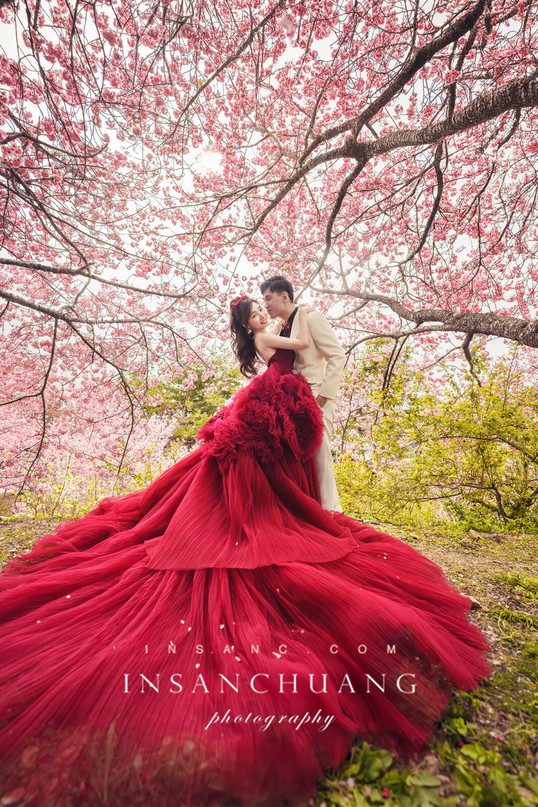 {婚攝英聖|自主婚紗}Ban+Agnes合歡山高山婚紗-星空日出婚紗攝影-櫻花婚紗攝影-造型:朵咪