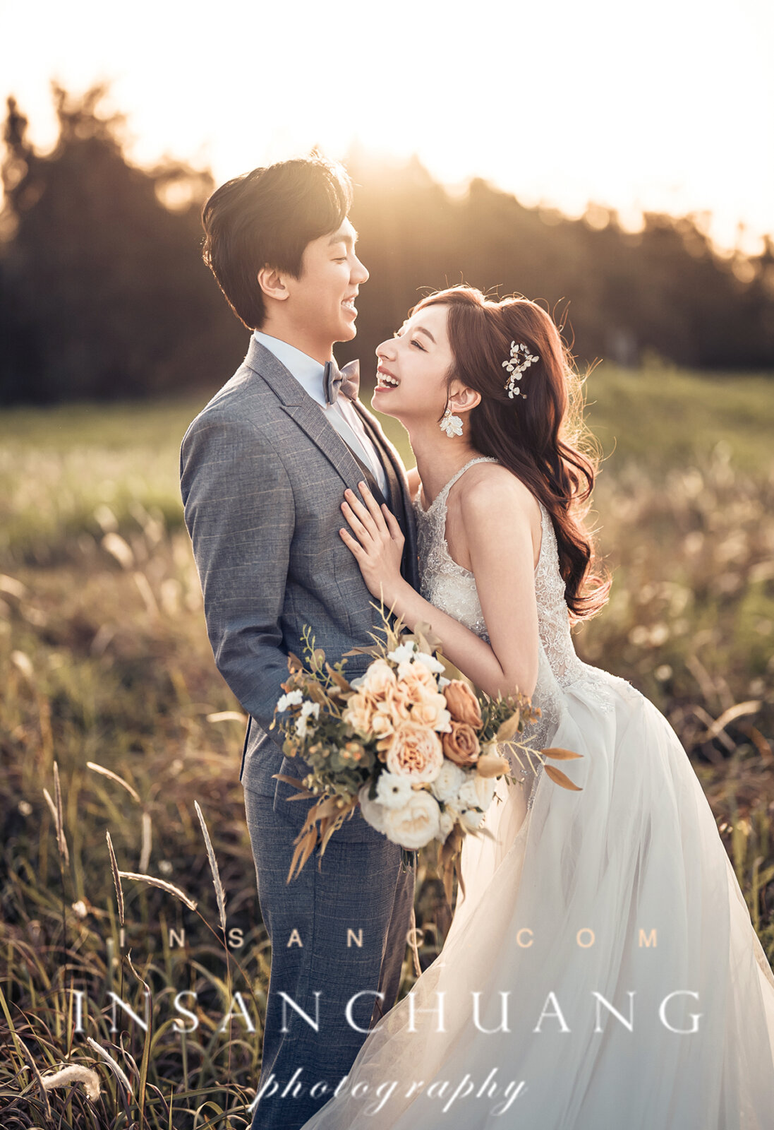 心動的頻率：Panson+yoyo婚紗-造型:朵咪