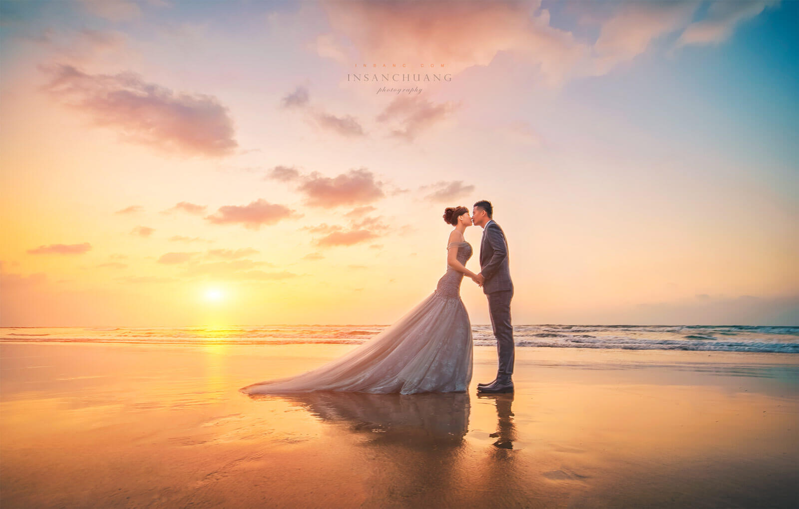 海邊婚紗攝影|夕陽逆光下的浪漫電影 20 婚攝英聖-婚禮記錄-婚紗攝影-英聖攝影 00002