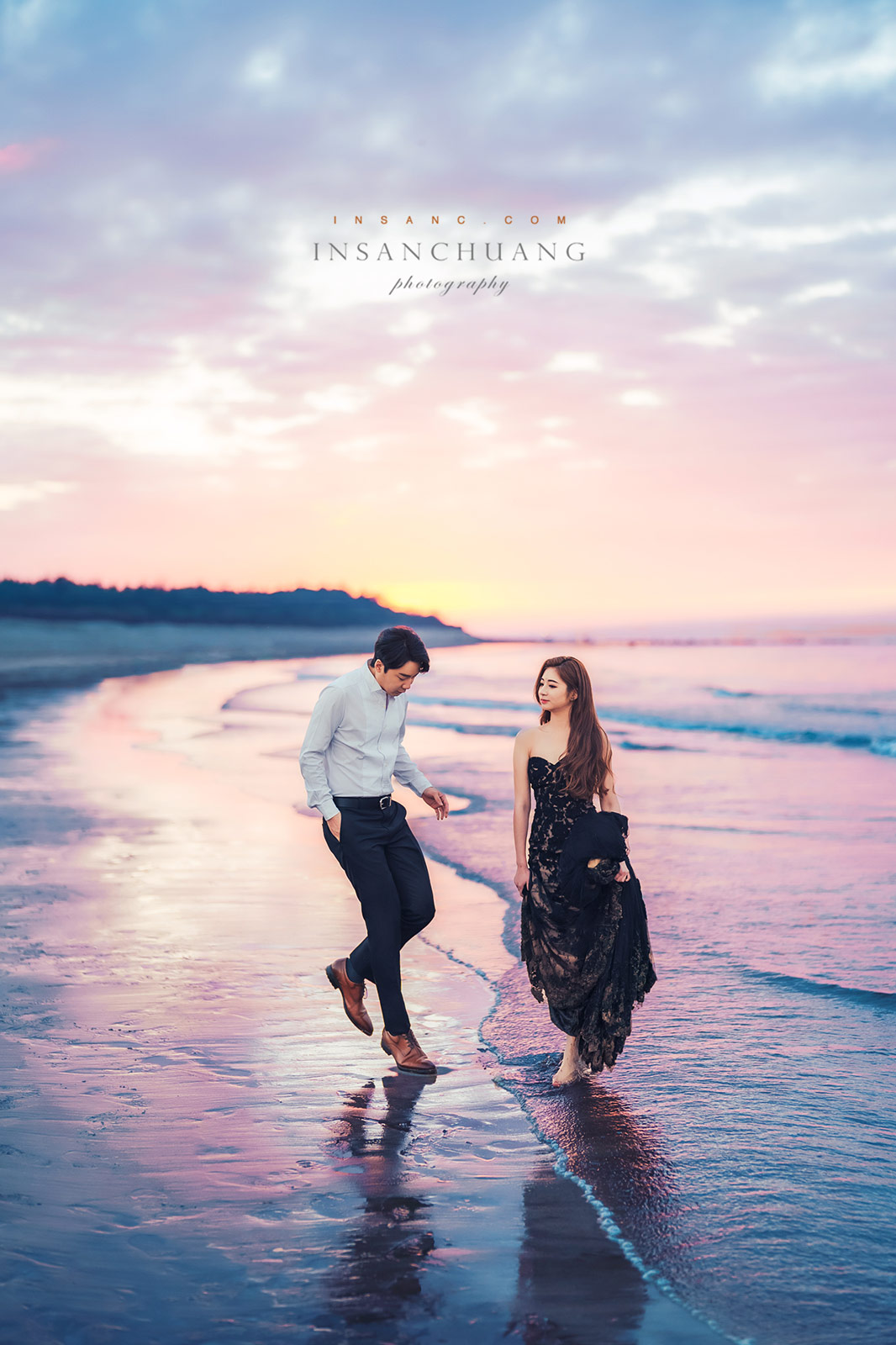 海邊婚紗攝影|夕陽逆光下的浪漫電影 22 婚攝英聖-婚禮記錄-婚紗攝影-英聖攝影 00016