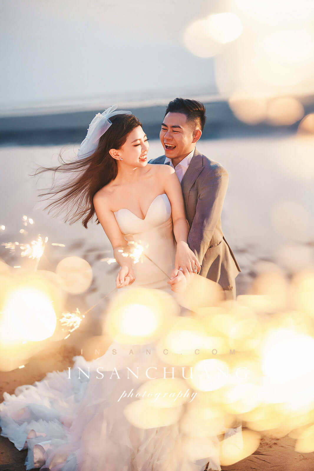 海邊婚紗攝影|夕陽逆光下的浪漫電影 7 婚攝英聖-婚禮記錄-婚紗攝影-英聖攝影 00022