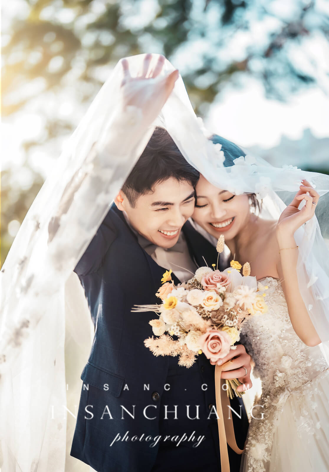 絕美陽明山光影婚紗 ｜ 晉晉+璐璐最自然的呼吸感