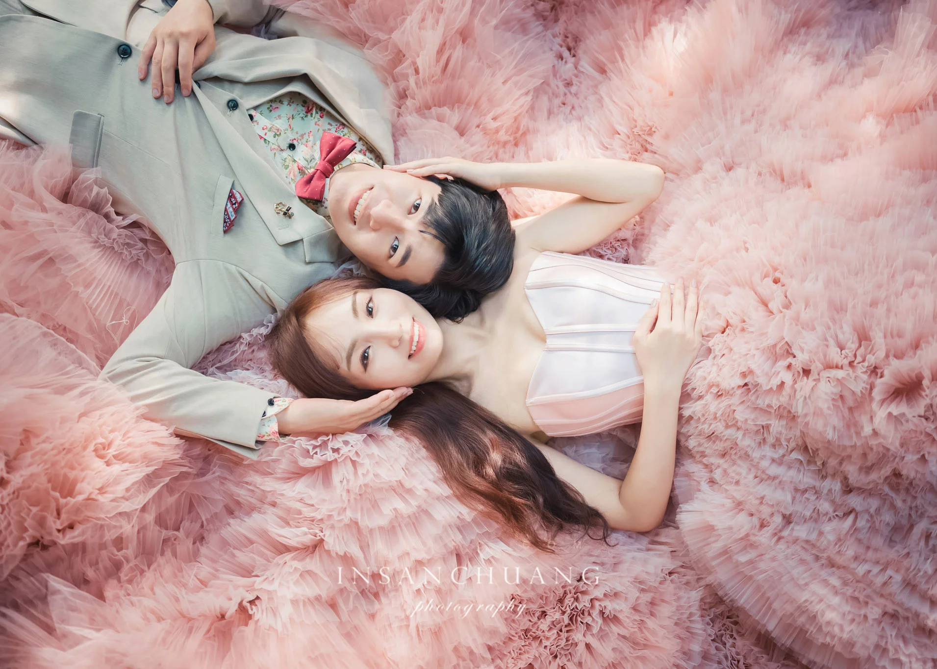 光影裡的粉色童話：Debbie+Leon-造型:晼屏 婚攝英聖