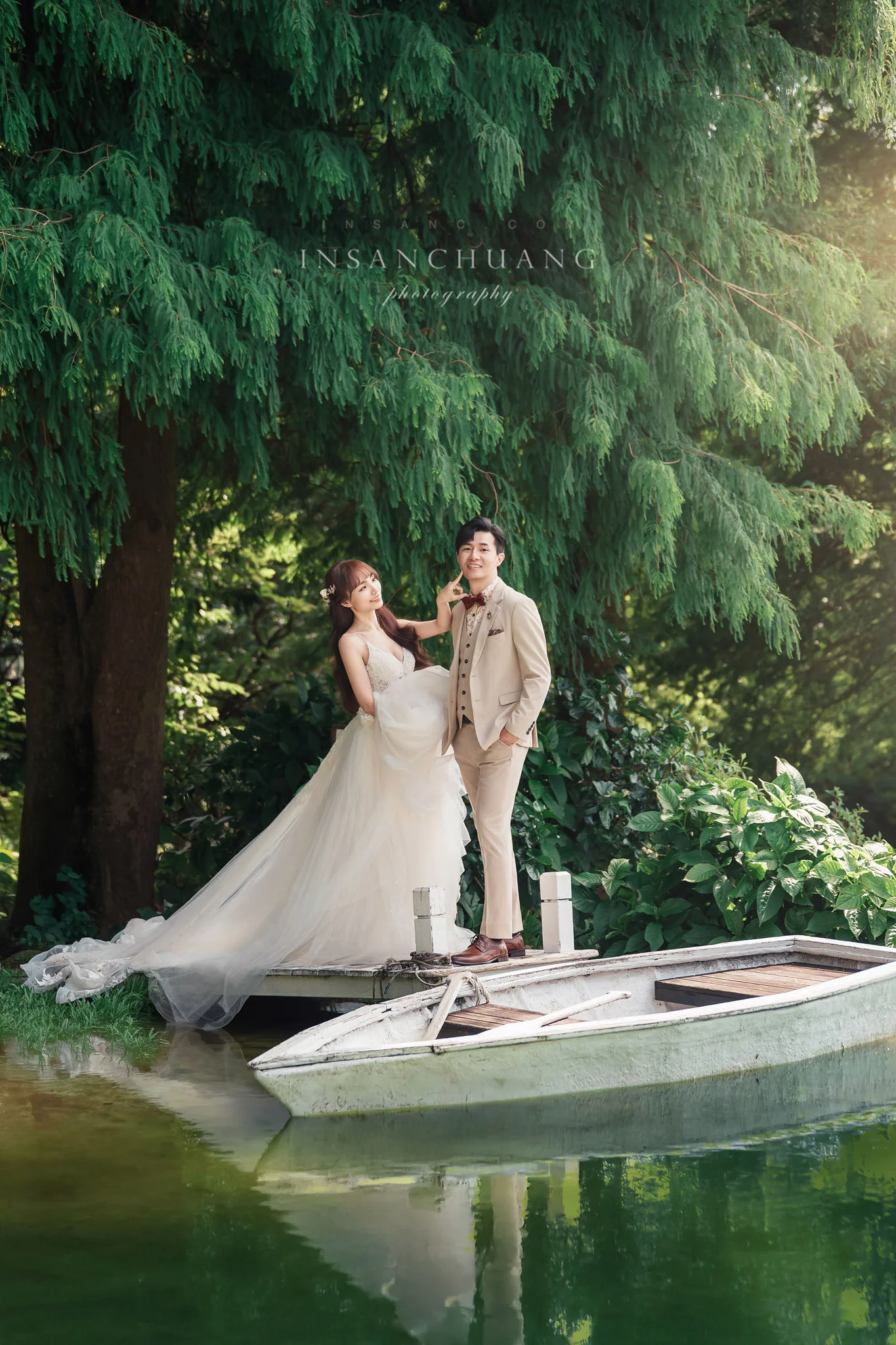 光影裡的粉色童話：Debbie+Leon-造型:晼屏 婚攝英聖