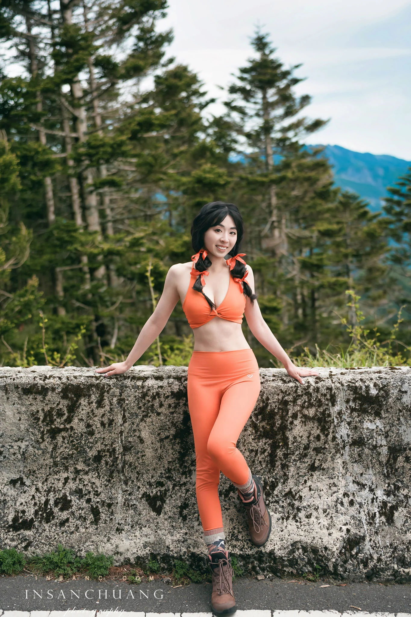 大膽玩色：Alex+恩菱合歡山高山婚紗-造型:朵咪 婚攝英聖