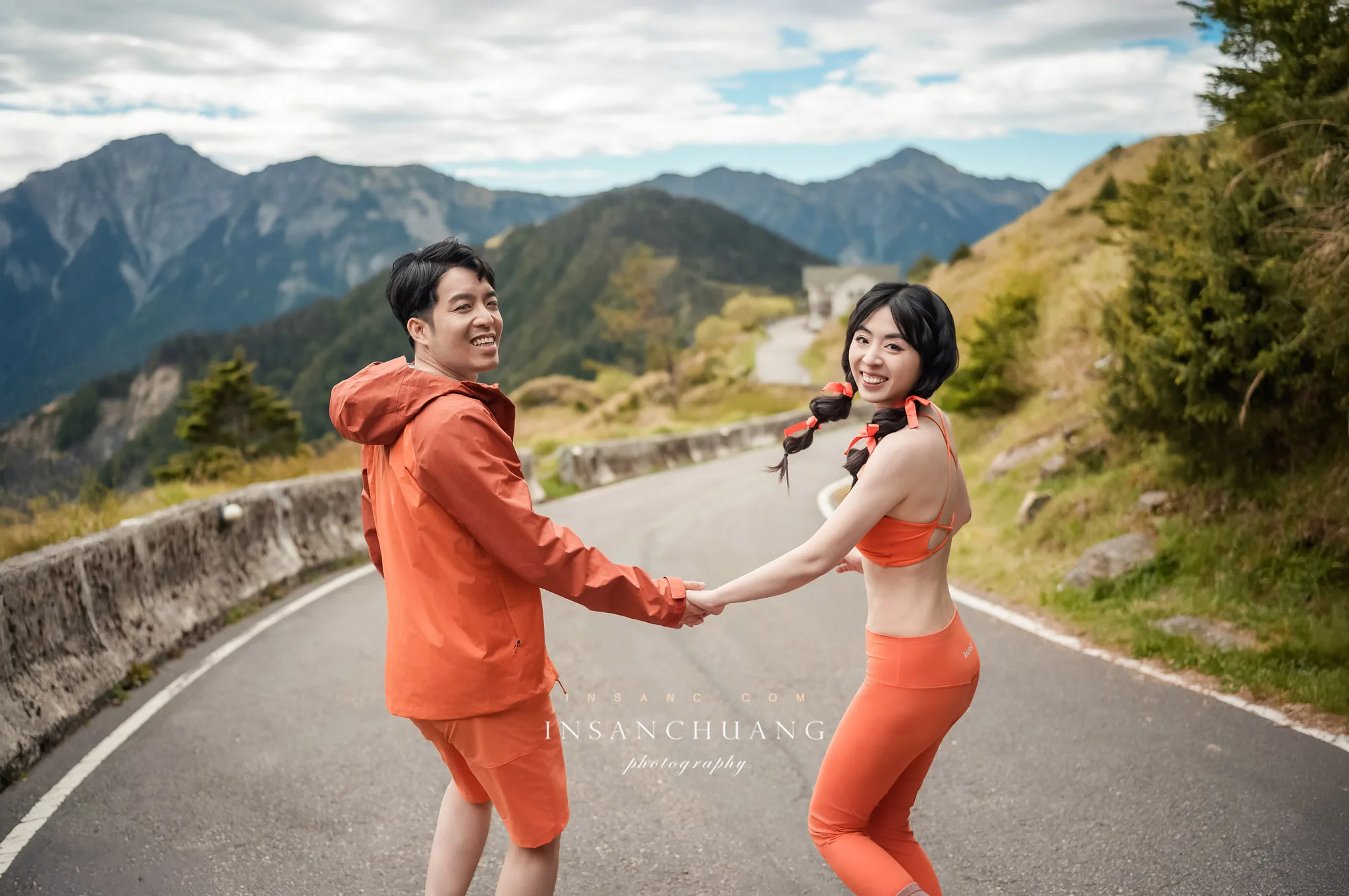 大膽玩色：Alex+恩菱合歡山高山婚紗-造型:朵咪 婚攝英聖