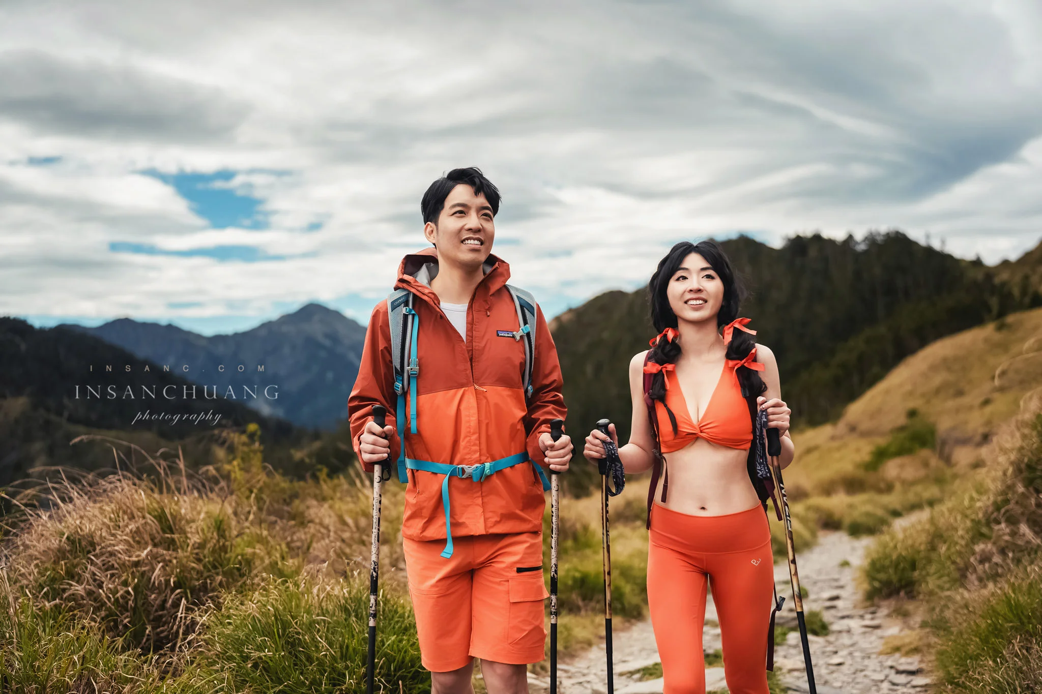 大膽玩色：Alex+恩菱合歡山高山婚紗-造型:朵咪 婚攝英聖