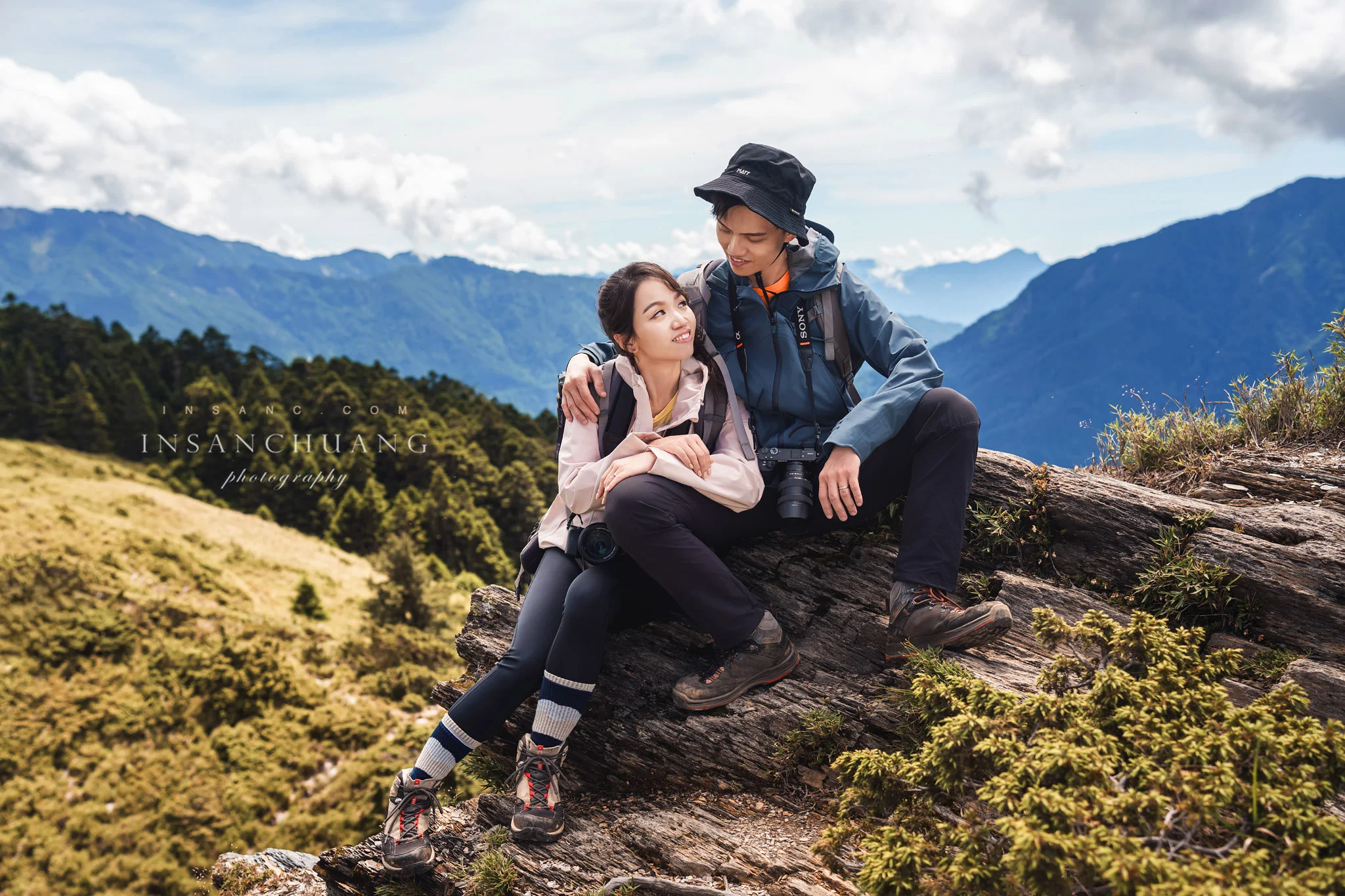 {婚攝英聖 |自主婚紗}佑任+筑鈞合歡山高山婚紗-星空日出婚紗-造型:朵咪 婚攝英聖