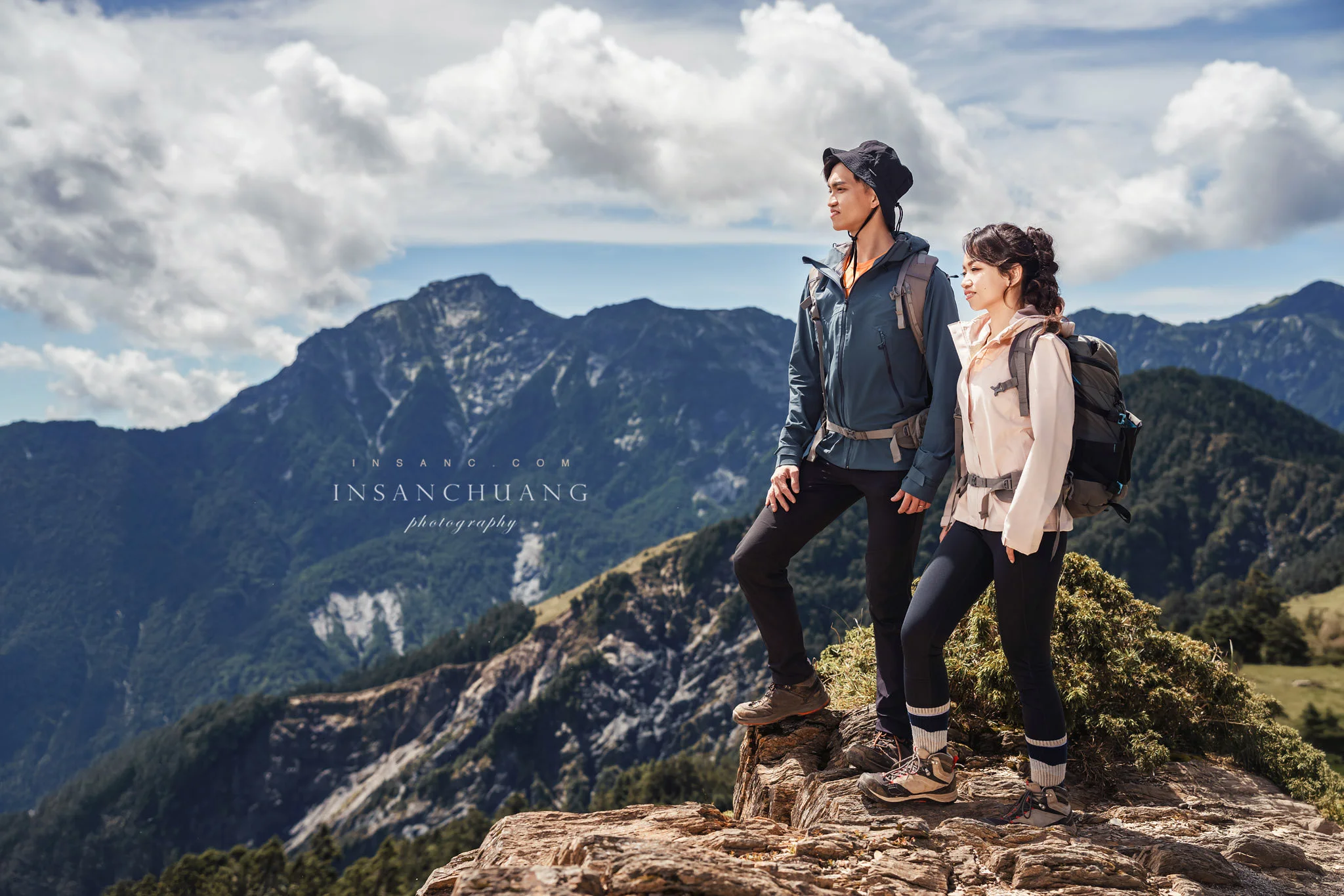 {婚攝英聖 |自主婚紗}佑任+筑鈞合歡山高山婚紗-星空日出婚紗-造型:朵咪 婚攝英聖