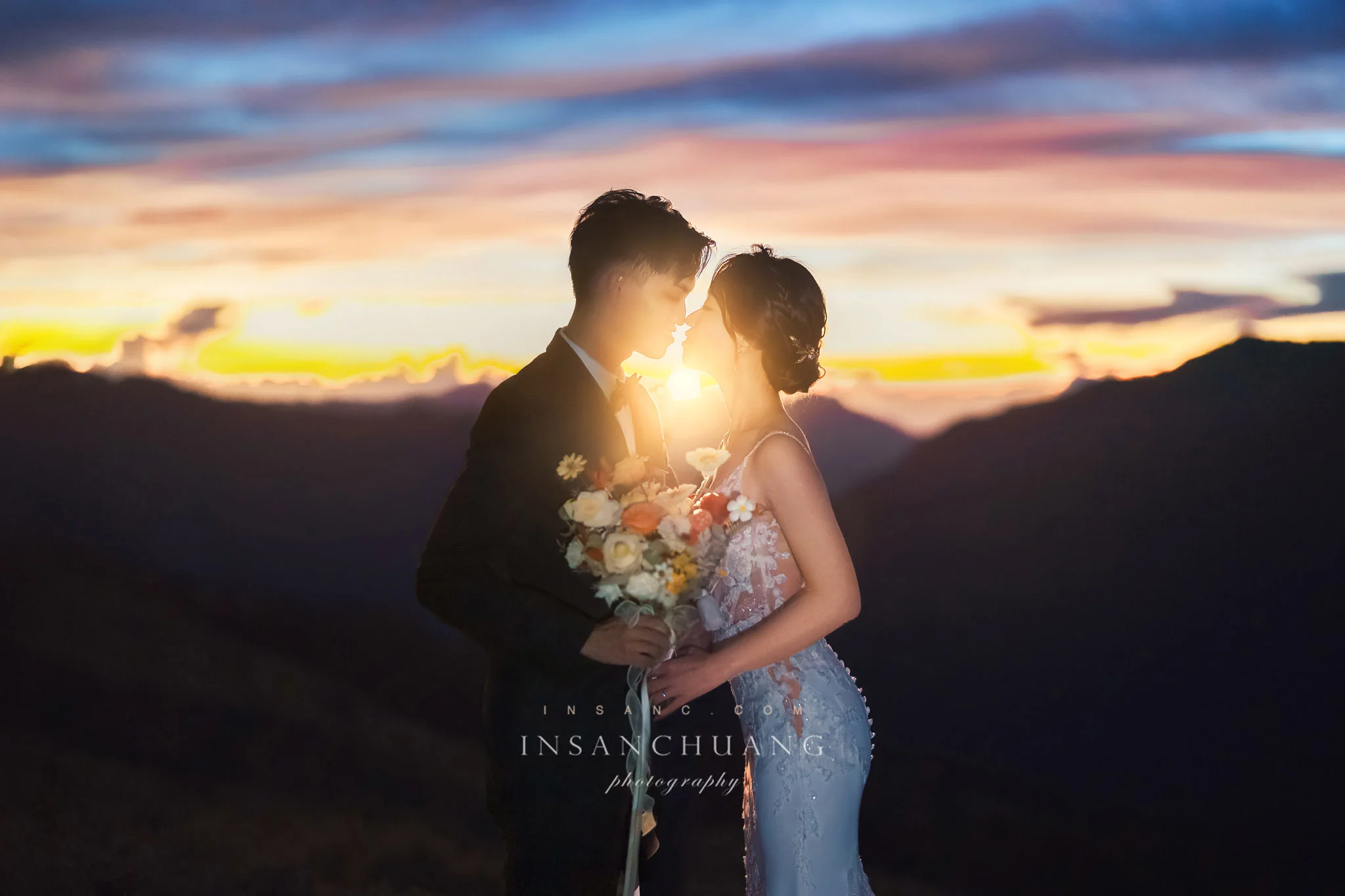 {婚攝英聖 |自主婚紗}佑任+筑鈞合歡山高山婚紗-星空日出婚紗-造型:朵咪 婚攝英聖