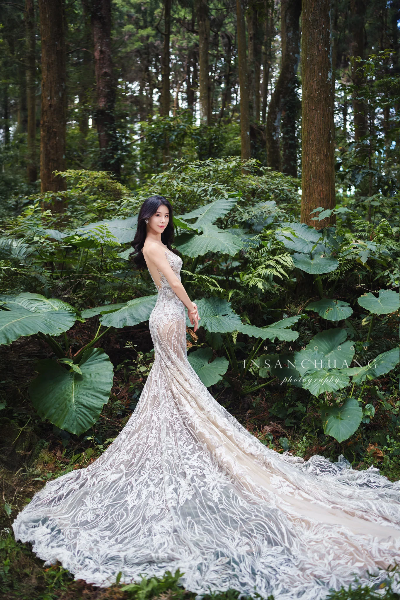 {婚攝英聖|自主婚紗}Hank+Giselle合歡山高山婚紗攝影-苗栗火炎山-森林婚紗-造型:朵咪 婚攝英聖
