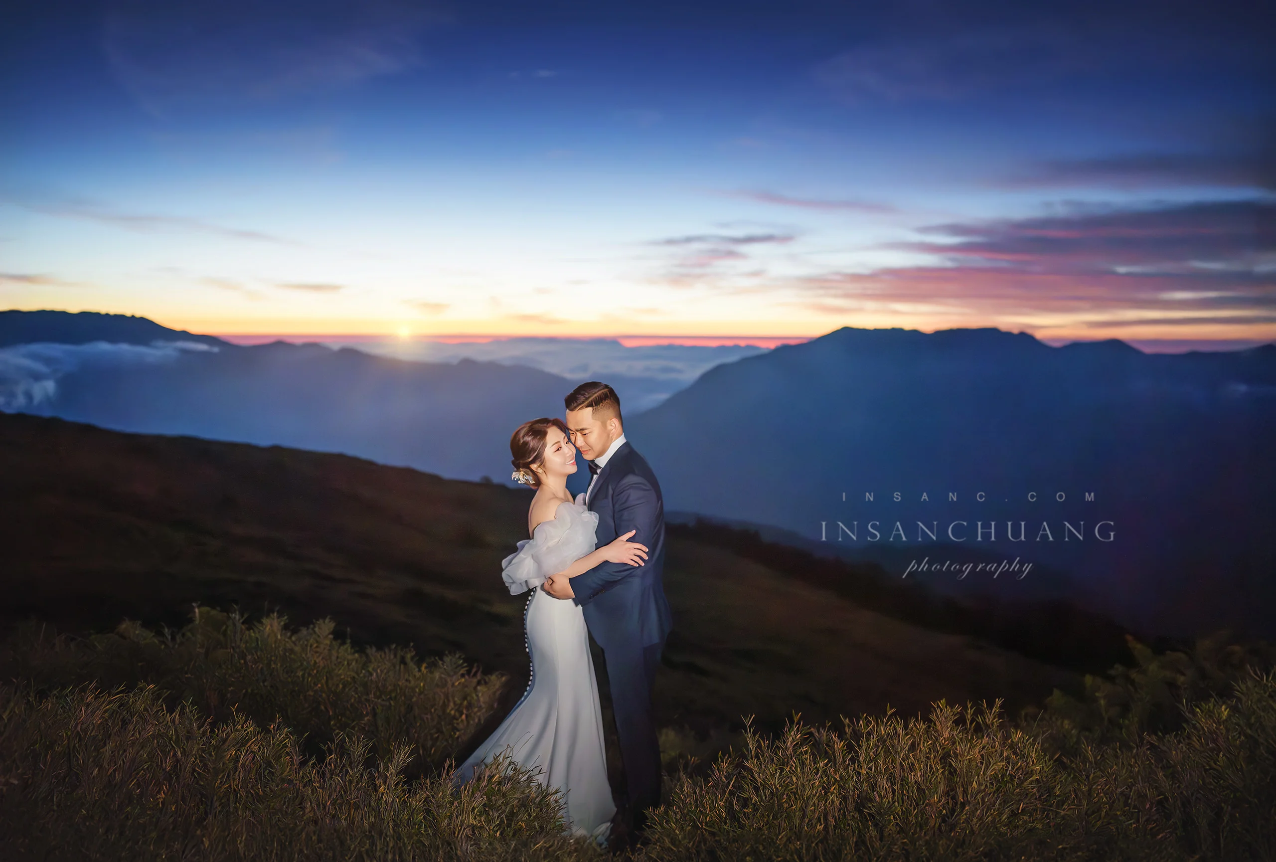 {婚攝英聖|自主婚紗}James+Claire合歡山婚紗-星空雲海日出婚紗攝影-高山婚紗-便服婚紗-造型:朵咪 婚攝英聖