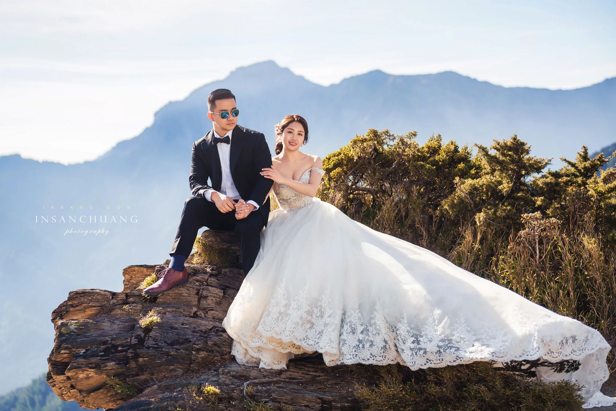 {婚攝英聖|自主婚紗}James+Claire合歡山婚紗-星空雲海日出婚紗攝影-高山婚紗-便服婚紗-造型:朵咪 婚攝英聖