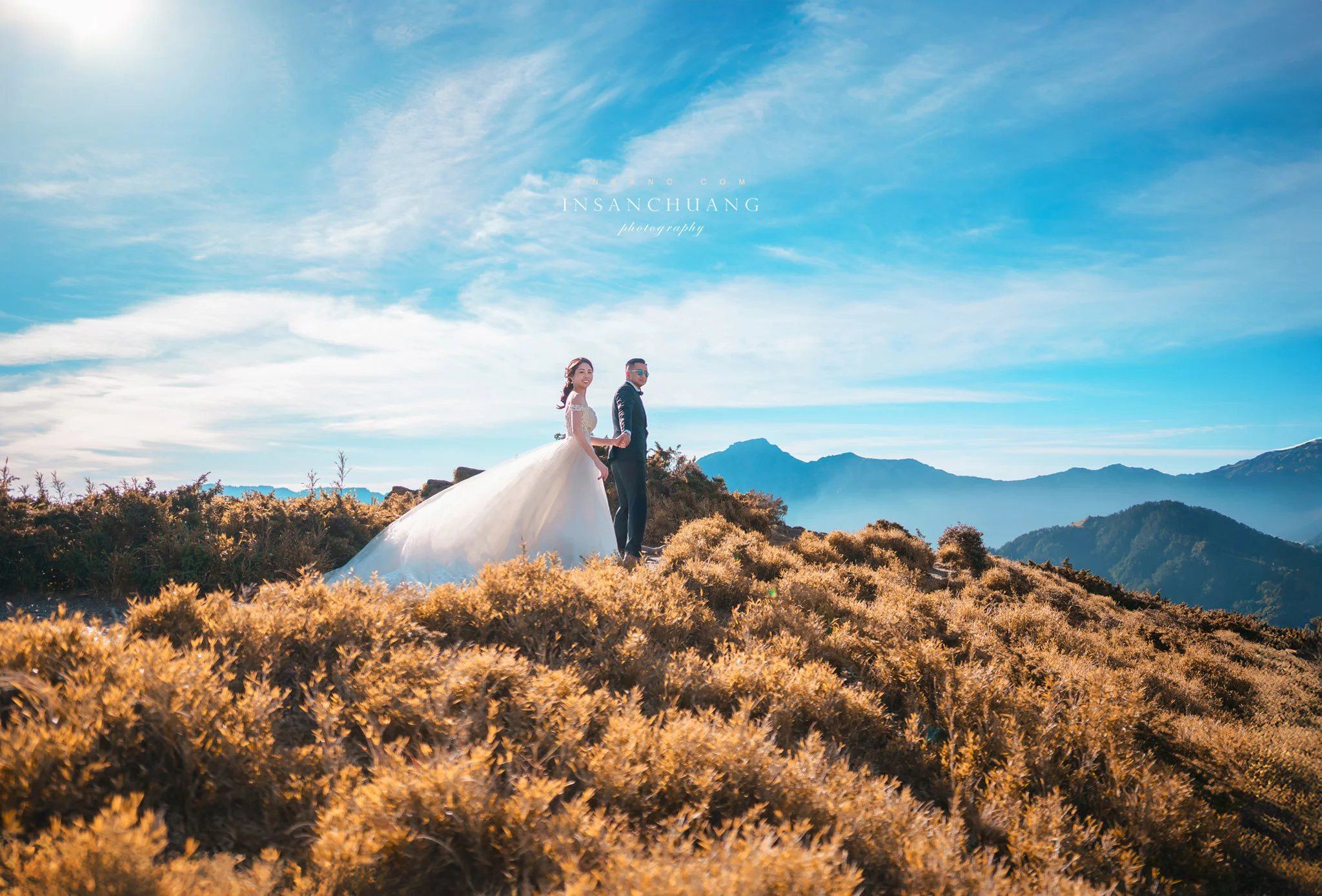 {婚攝英聖|自主婚紗}James+Claire合歡山婚紗-星空雲海日出婚紗攝影-高山婚紗-便服婚紗-造型:朵咪 婚攝英聖
