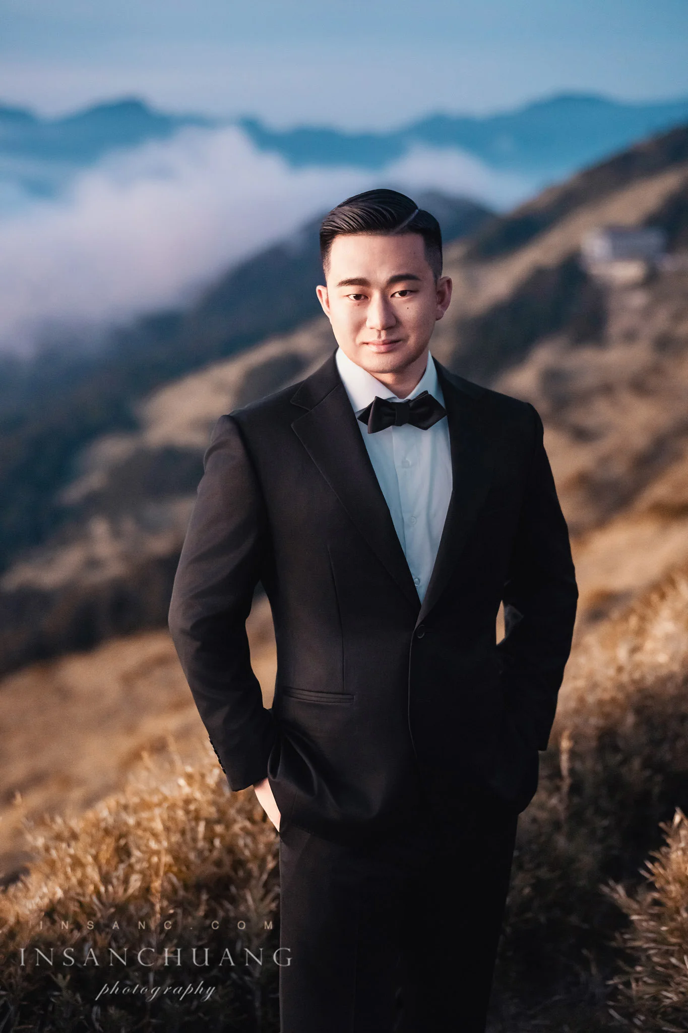 {婚攝英聖|自主婚紗}James+Claire合歡山婚紗-星空雲海日出婚紗攝影-高山婚紗-便服婚紗-造型:朵咪 婚攝英聖