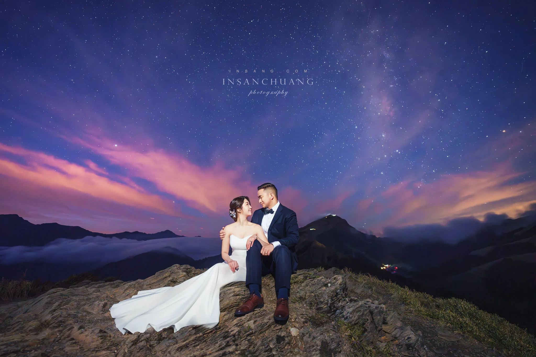 {婚攝英聖|自主婚紗}James+Claire合歡山婚紗-星空雲海日出婚紗攝影-高山婚紗-便服婚紗-造型:朵咪 婚攝英聖