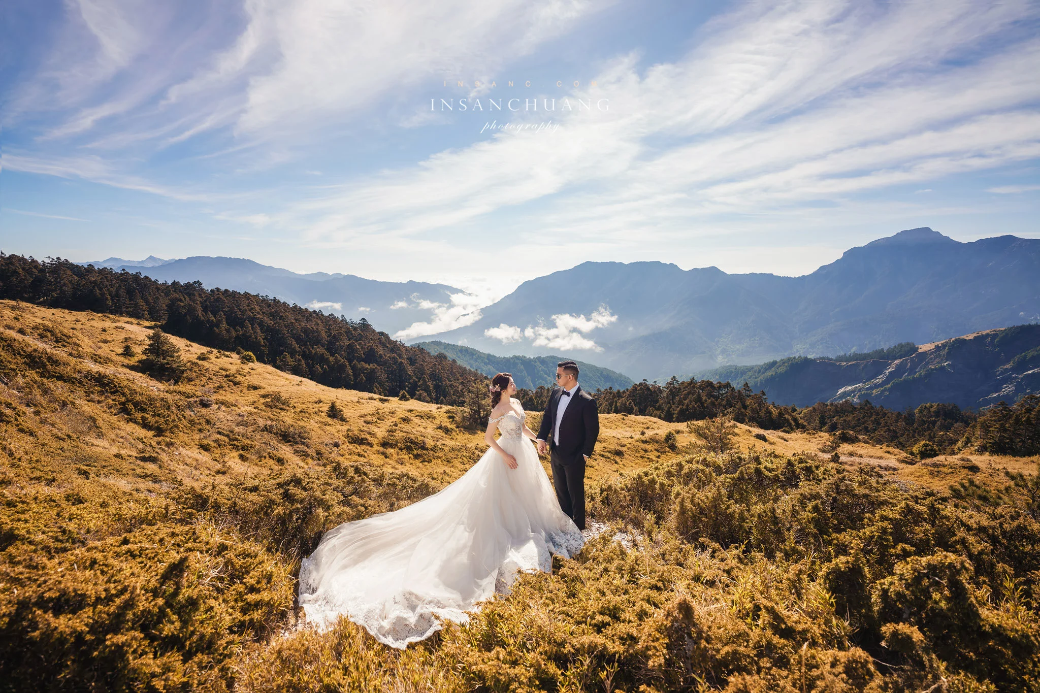 {婚攝英聖|自主婚紗}James+Claire合歡山婚紗-星空雲海日出婚紗攝影-高山婚紗-便服婚紗-造型:朵咪 婚攝英聖