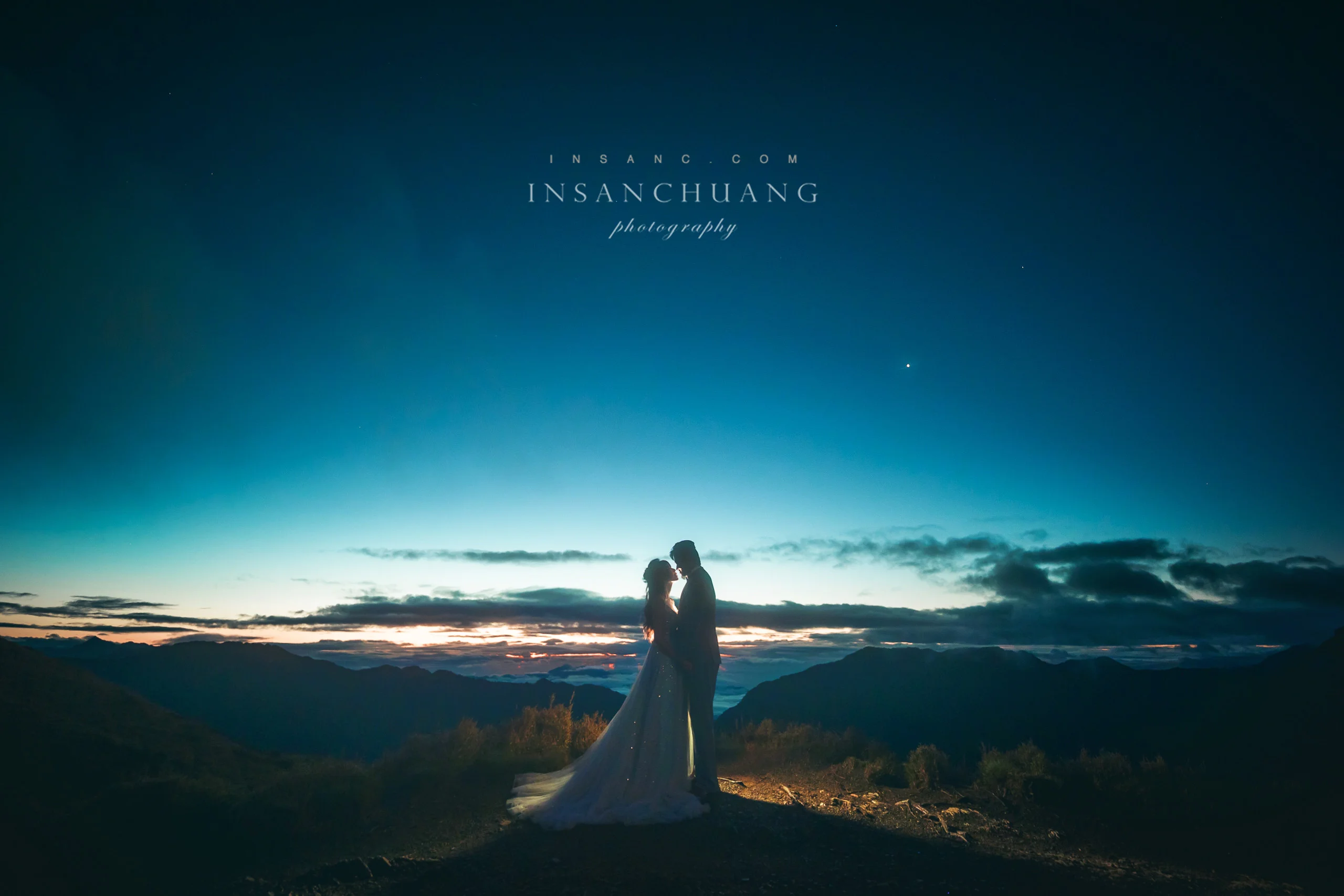{婚攝英聖|自主婚紗}Justy+Mina合歡山高山婚紗-夕陽星空日出雲海婚紗攝影-造型:崔羿樂 婚攝英聖