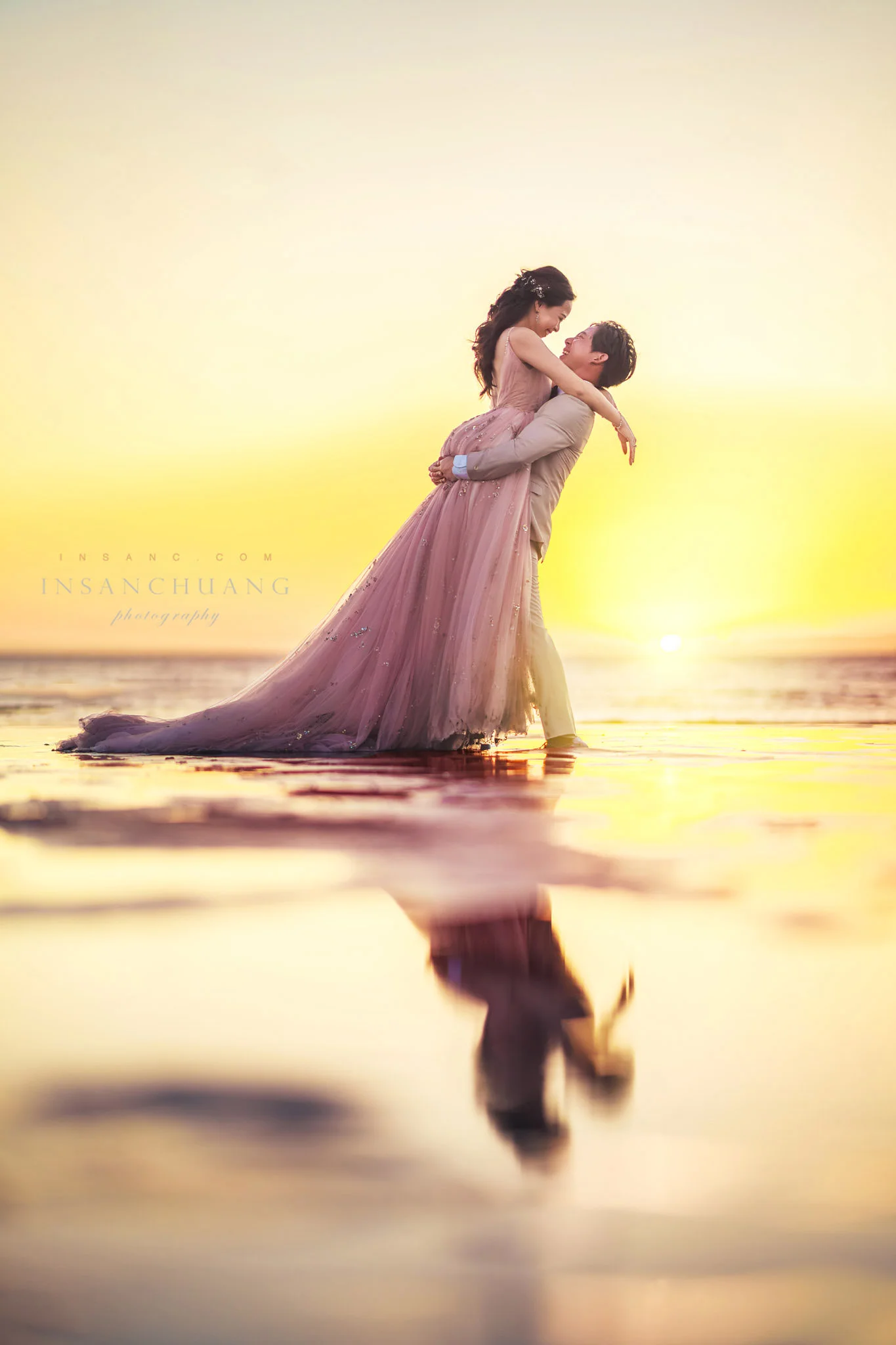 {婚攝英聖|自主婚紗}Victor+Tiffany婚紗-桃源谷-望谷瀑布-東北角神秘海岸-洲子灣海灘-造型:朵咪 婚攝英聖