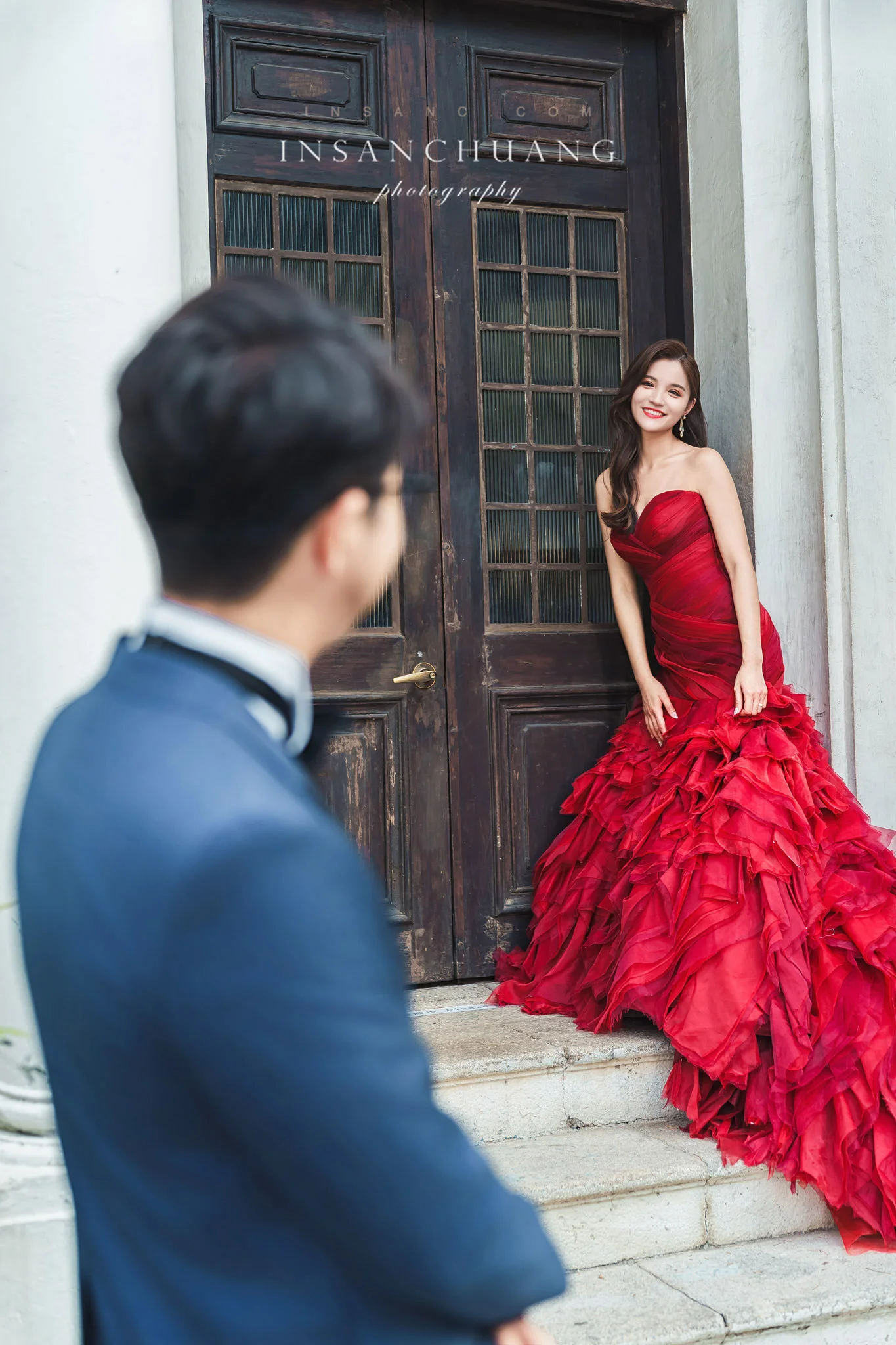 {婚攝英聖|自主婚紗}博士+咪咪高山婚紗攝影-合歡山日出婚紗-台中都會街拍-海邊夕陽婚紗-造型:朵咪 婚攝英聖