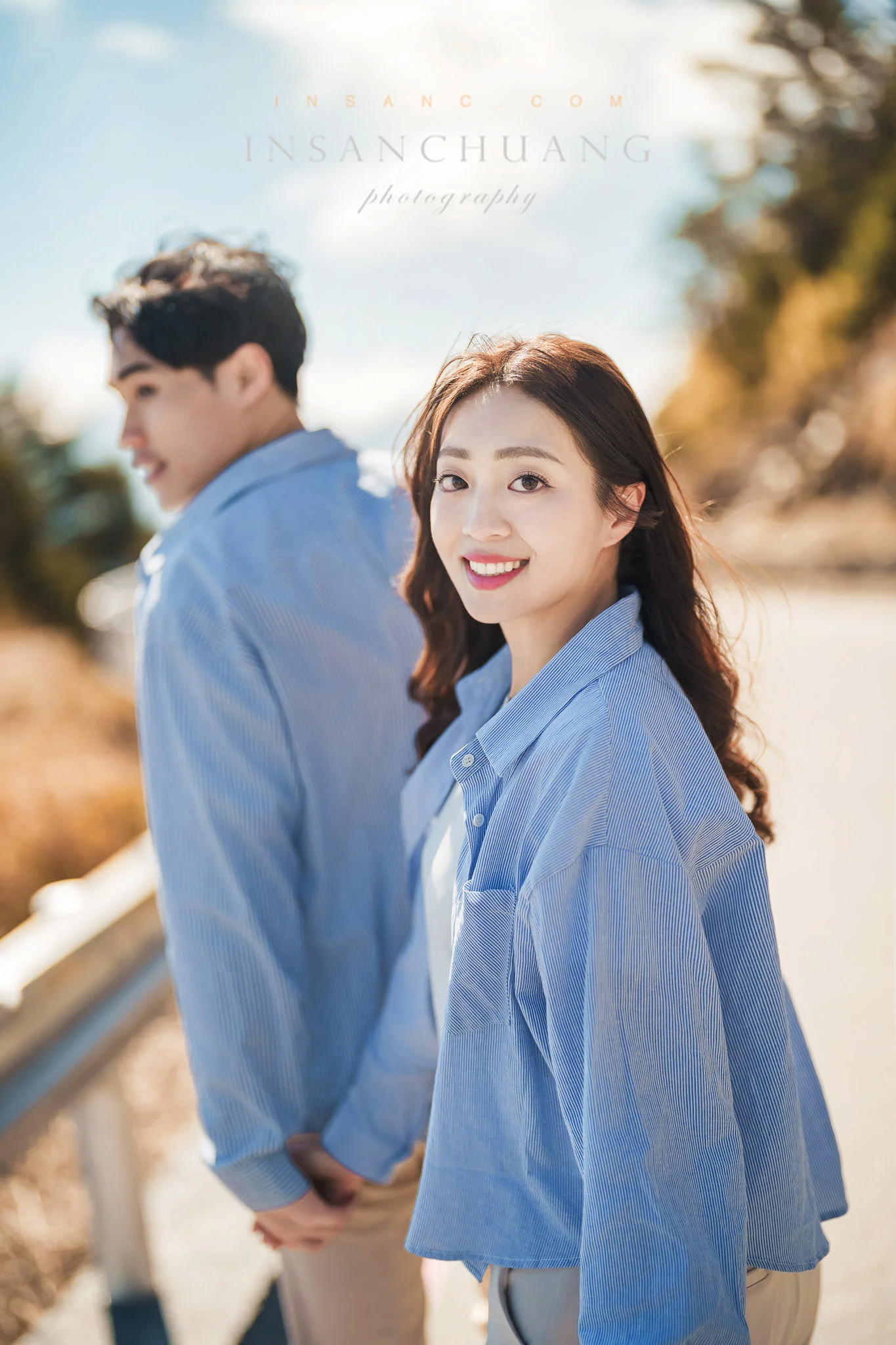 和櫻花的浪漫相遇：小藍+佳穎的高山婚紗-造型:朵咪 婚攝英聖