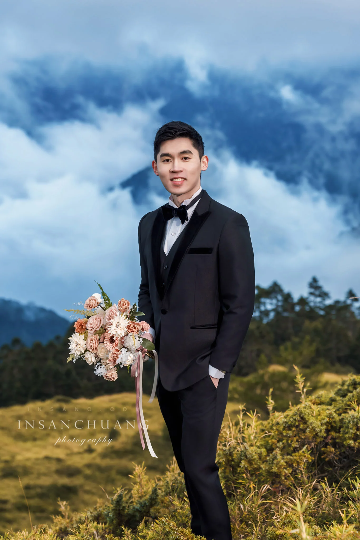 {婚攝英聖|自主婚紗}老曹+丸子合歡山婚紗攝影-高山婚紗-星空日出雲海婚紗-旗袍婚紗-造型:朵咪 婚攝英聖