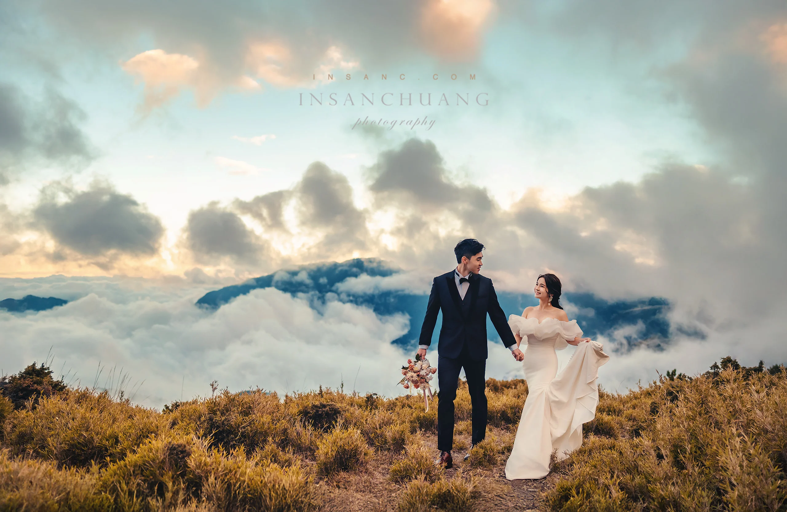 {婚攝英聖|自主婚紗}老曹+丸子合歡山婚紗攝影-高山婚紗-星空日出雲海婚紗-旗袍婚紗-造型:朵咪 婚攝英聖