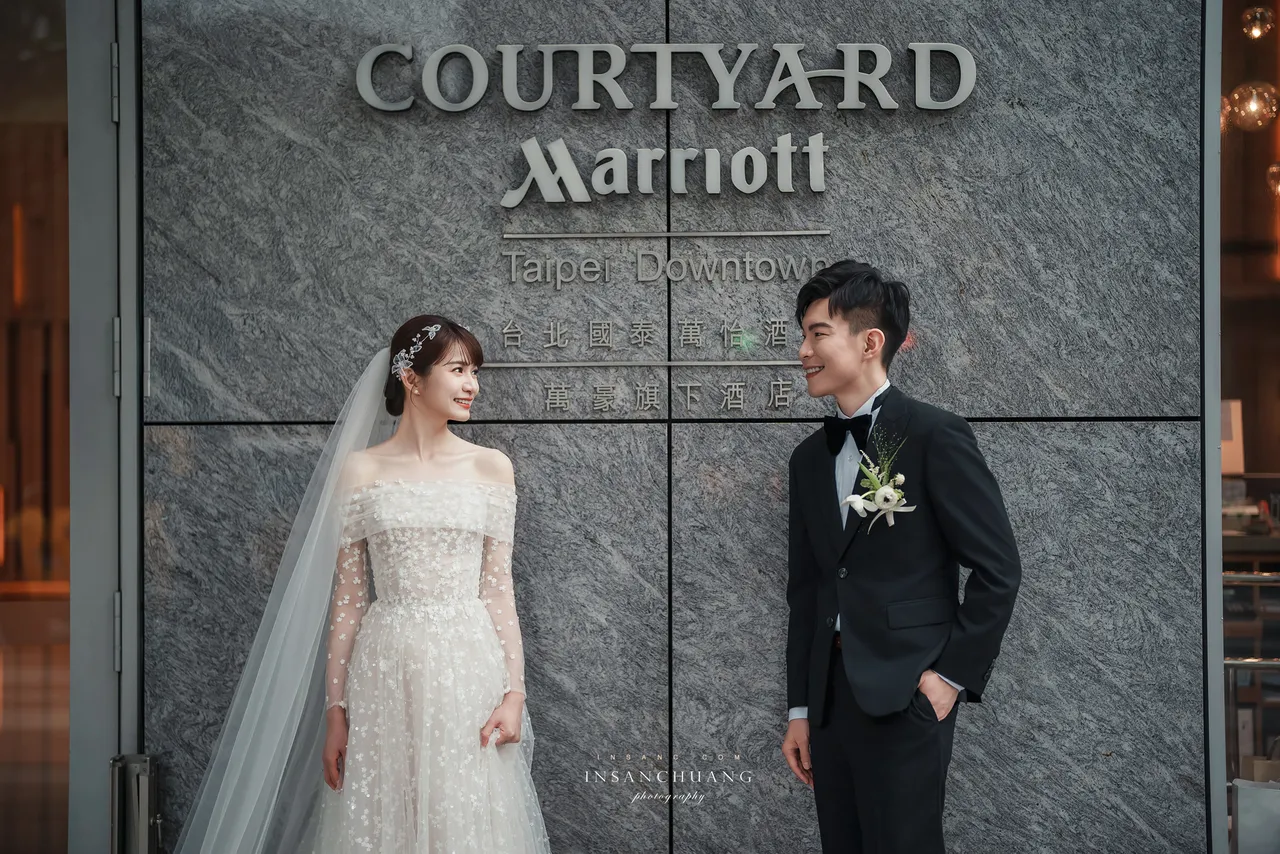 [ 婚攝英聖 | 台北婚攝 ] 修豪+郁雯 { 地點:國泰萬怡酒店Courtyard by Marriott Taipei Downtown} 婚攝英聖