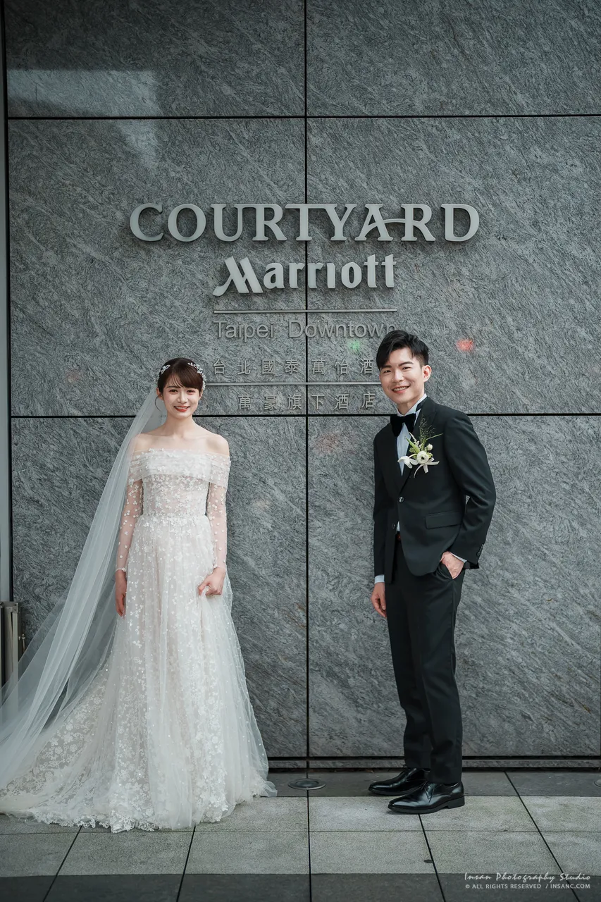 [ 婚攝英聖 | 台北婚攝 ] 修豪+郁雯 { 地點:國泰萬怡酒店Courtyard by Marriott Taipei Downtown} 婚攝英聖